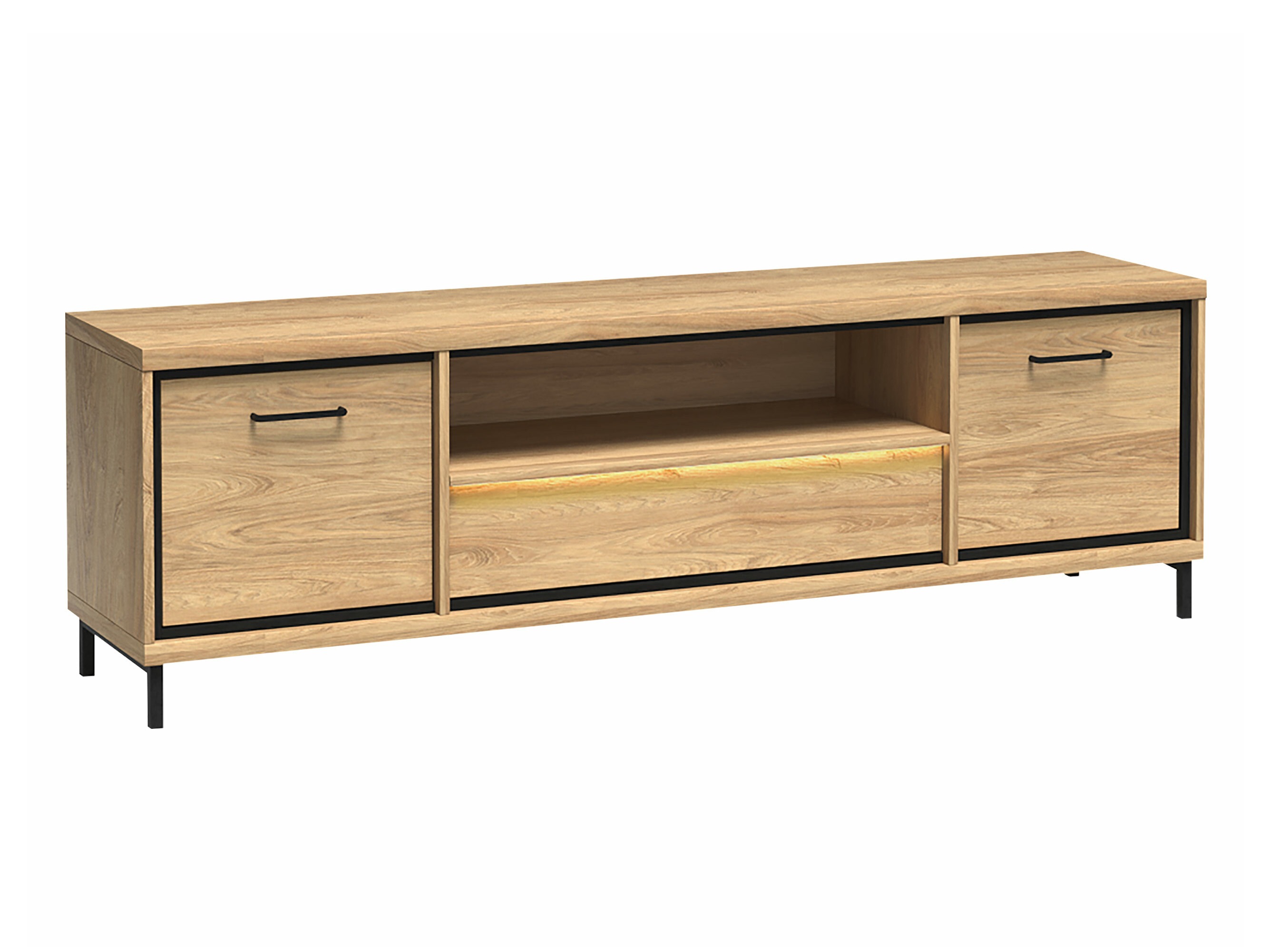 Mobile porta TV Etrmoni 111 (Luminoso legno)
