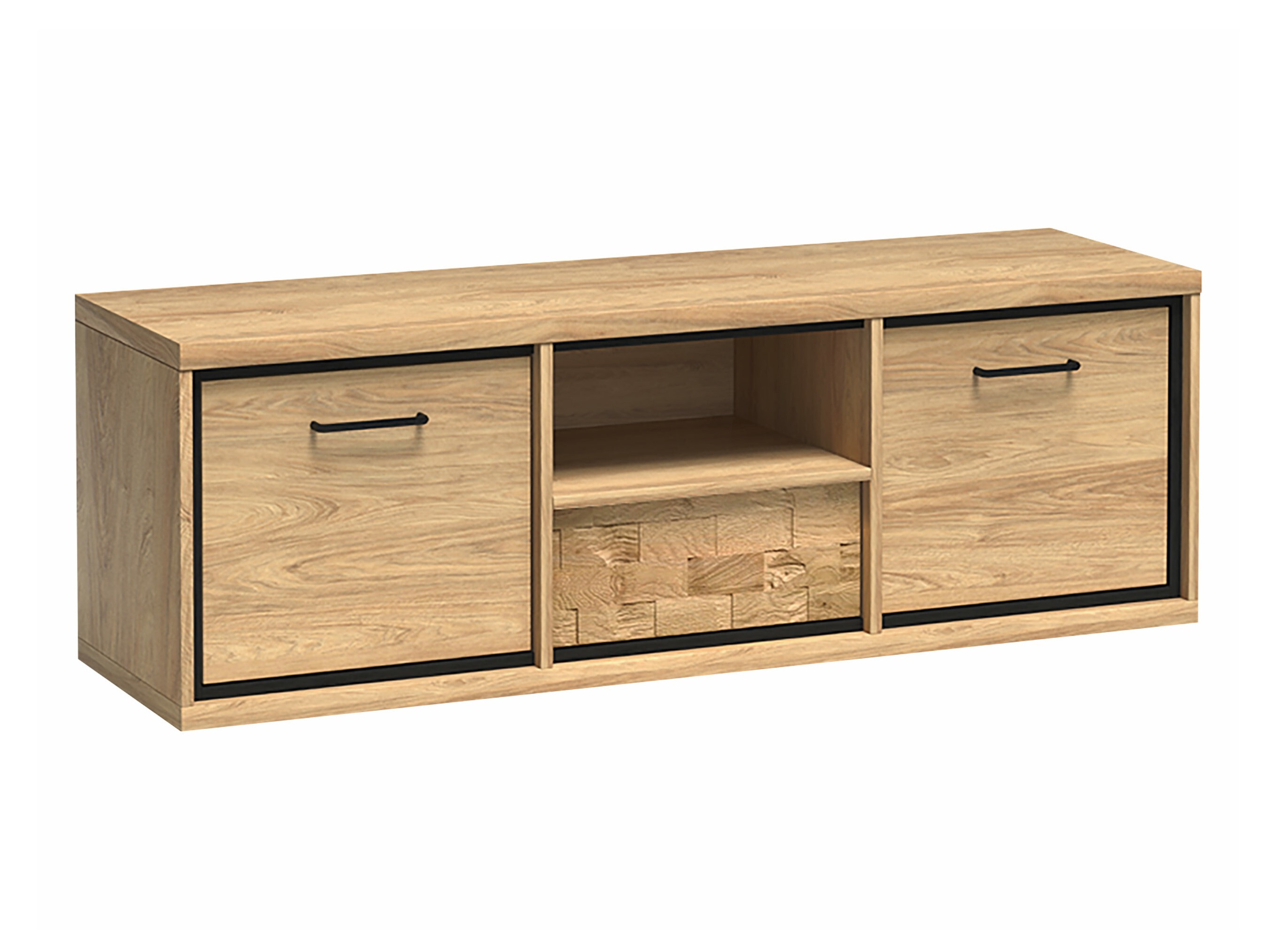 Mobile porta TV Etrmoni 112 (Luminoso legno + Quercia)