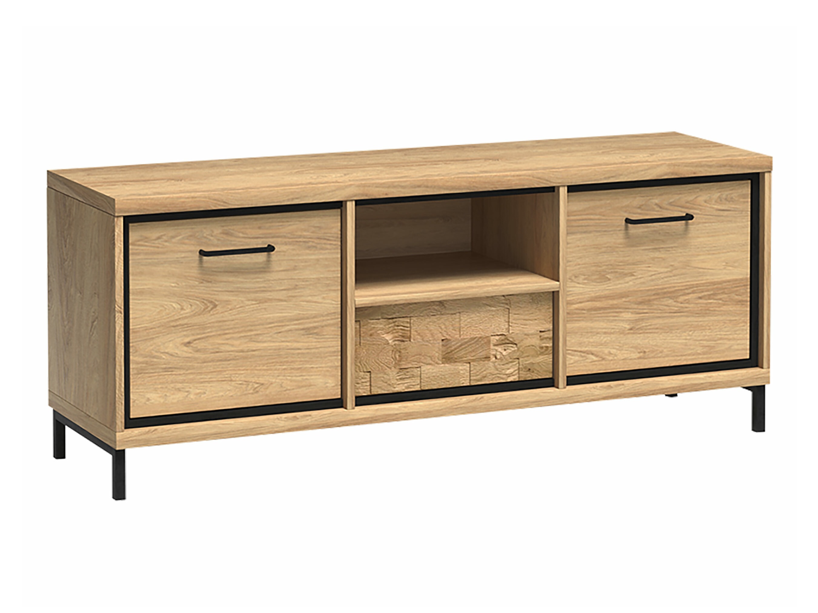 Mobile porta TV Etrmoni 112 (Luminoso legno + Quercia)