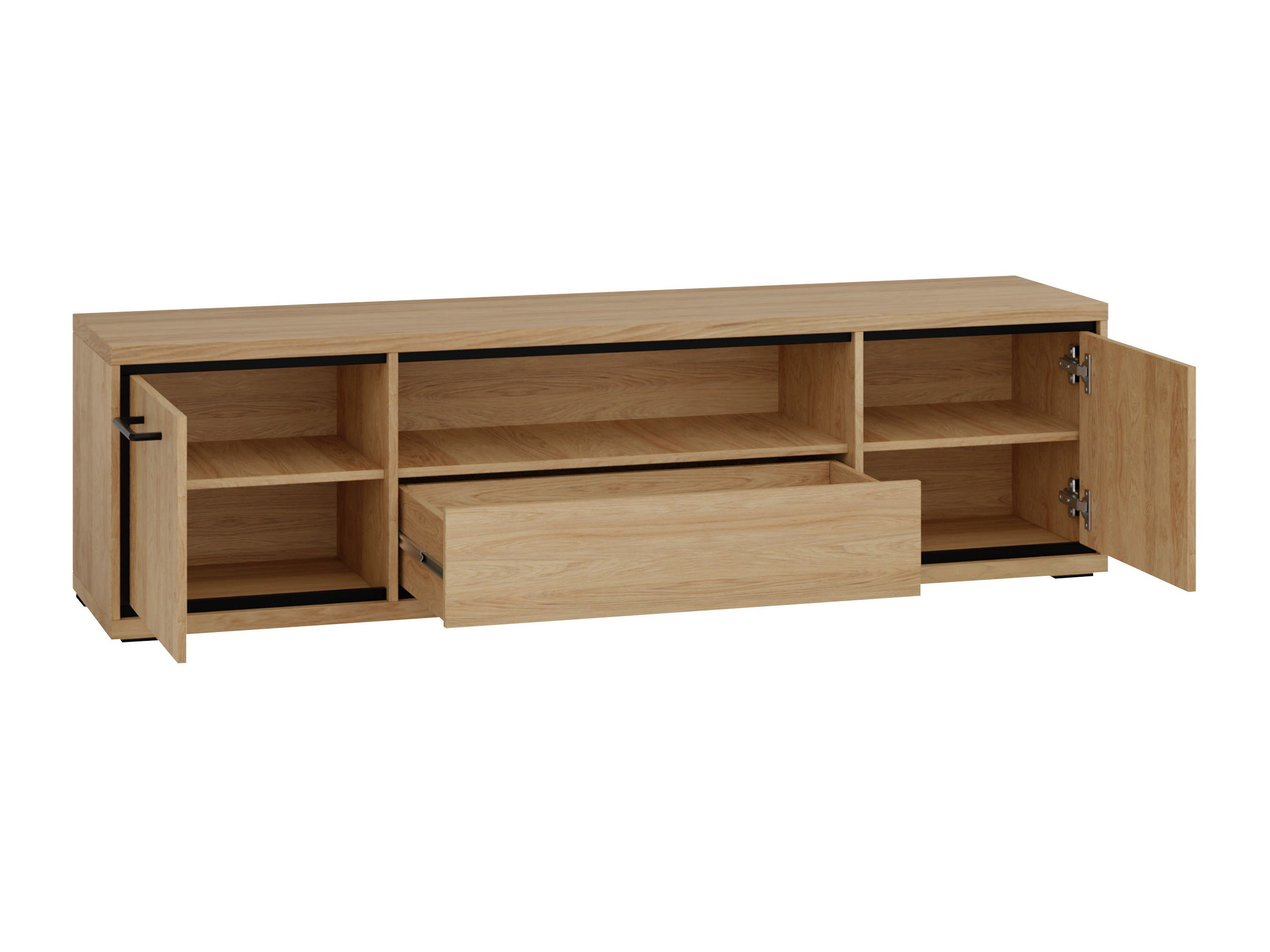 Parete attrezzata Etrmoni 118 (Luminoso legno)