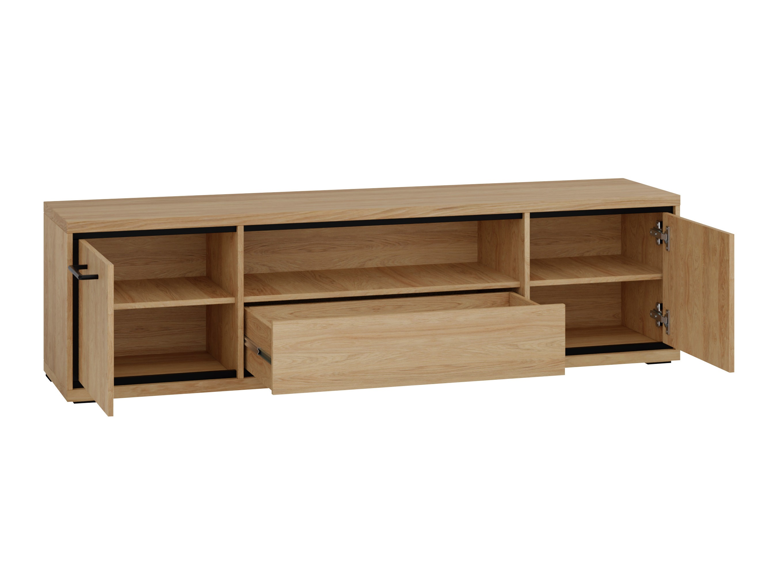 Parete attrezzata Etrmoni 118 (Luminoso legno)