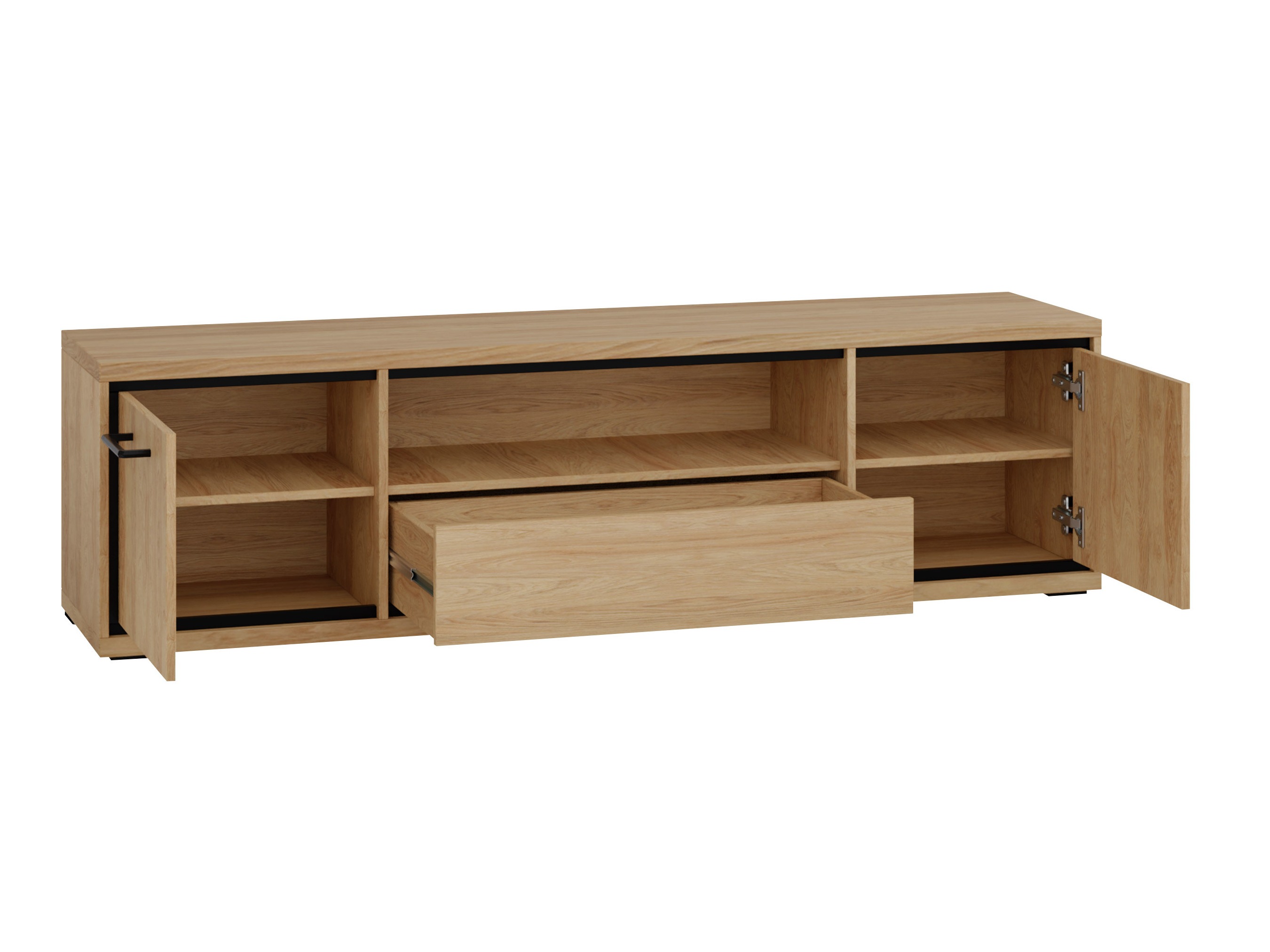 Parete attrezzata Etrmoni 119 (Luminoso legno)