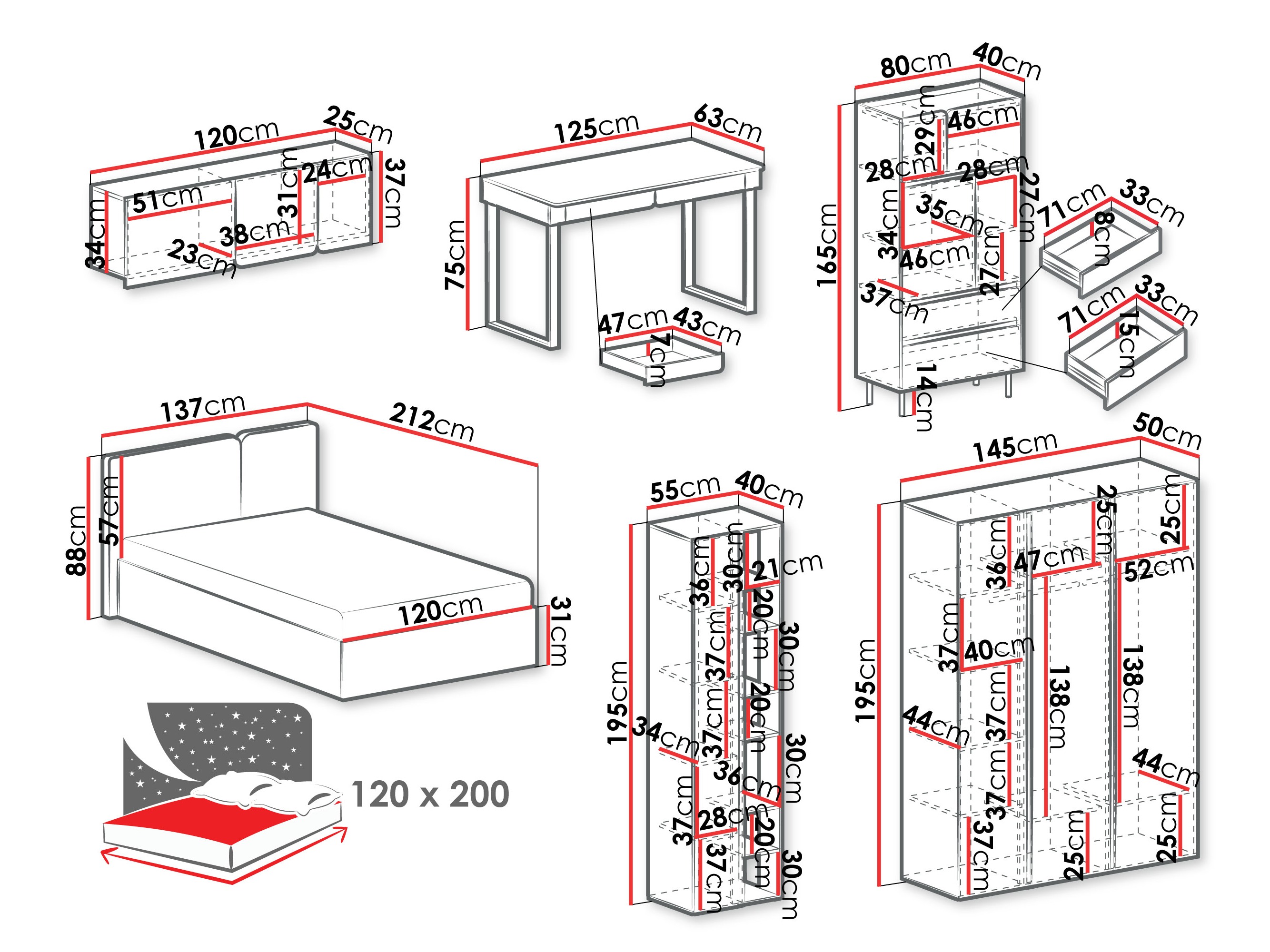 Cameretta Fiosono 113 (Eucalipto + Quercia)