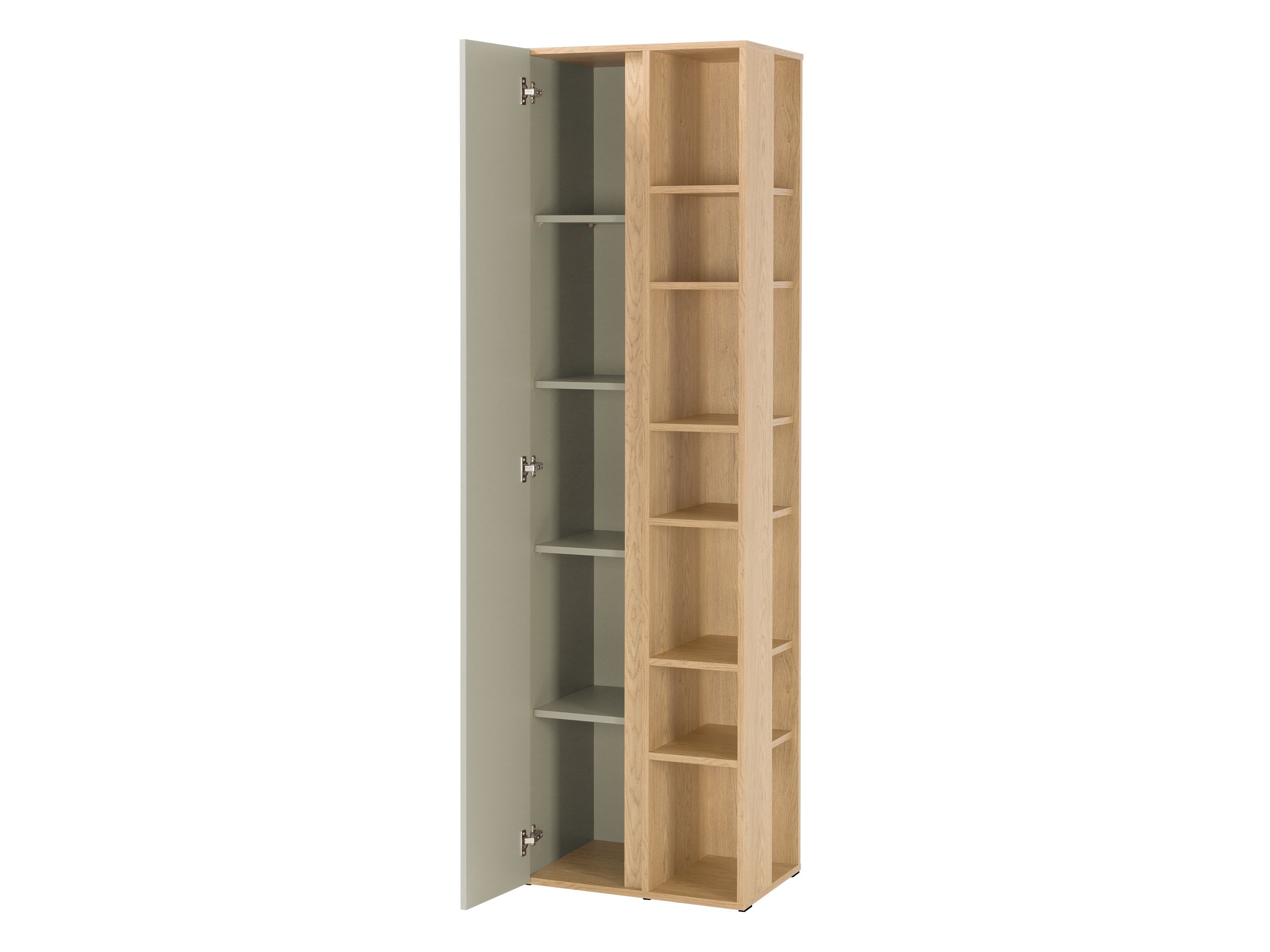 Set di mobili Fiosono 114 (Eucalipto + Quercia)