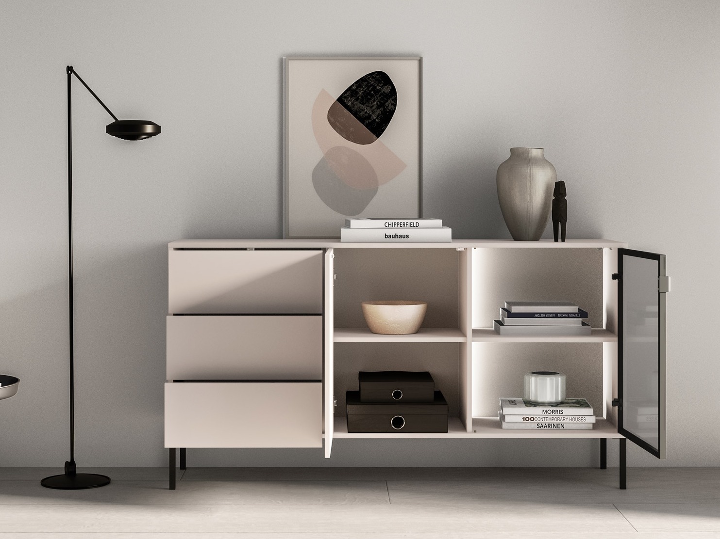 Cassettiera Virsalo 101 (Cachemire)