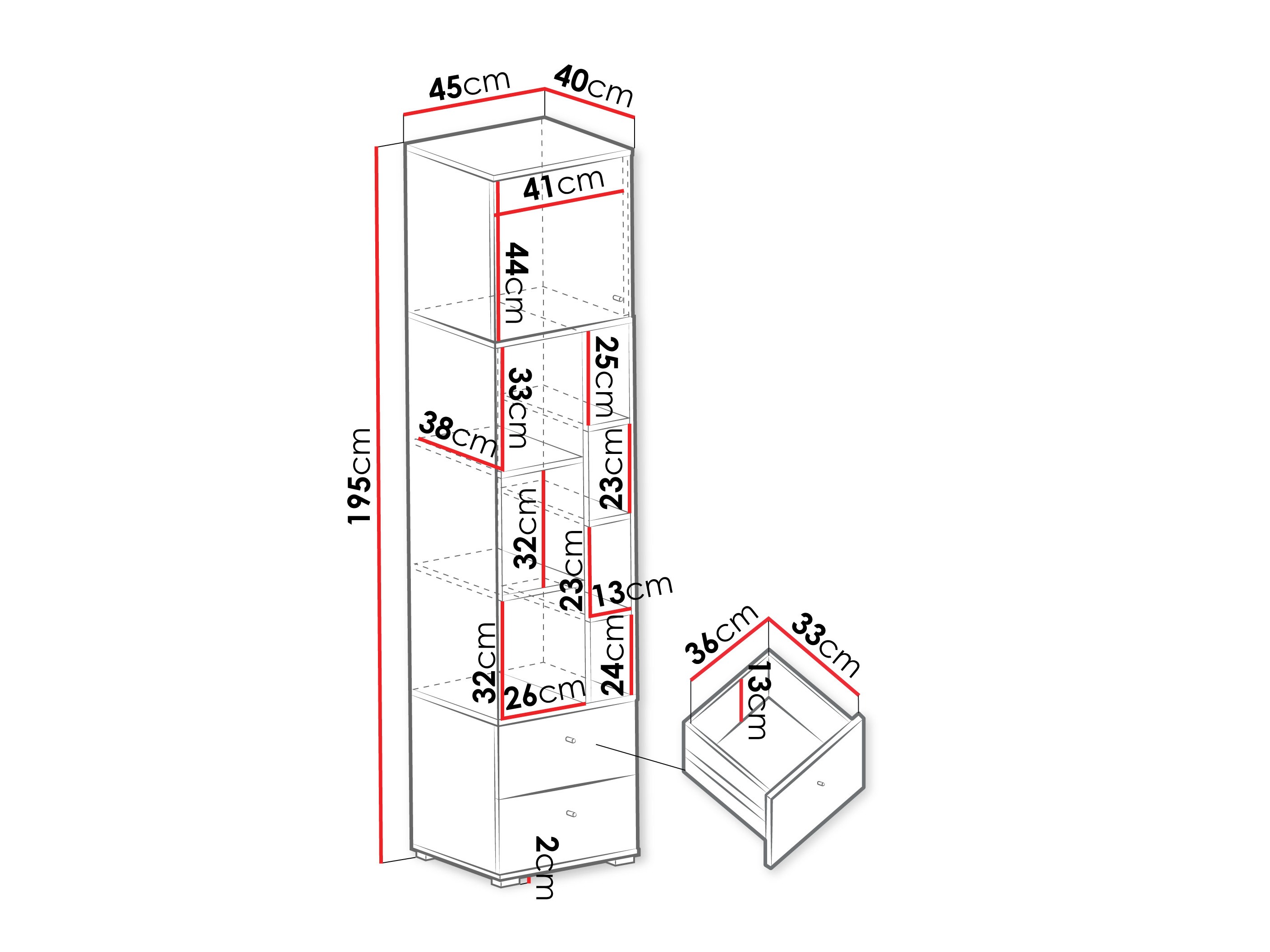 Scaffale Ciravie 102
