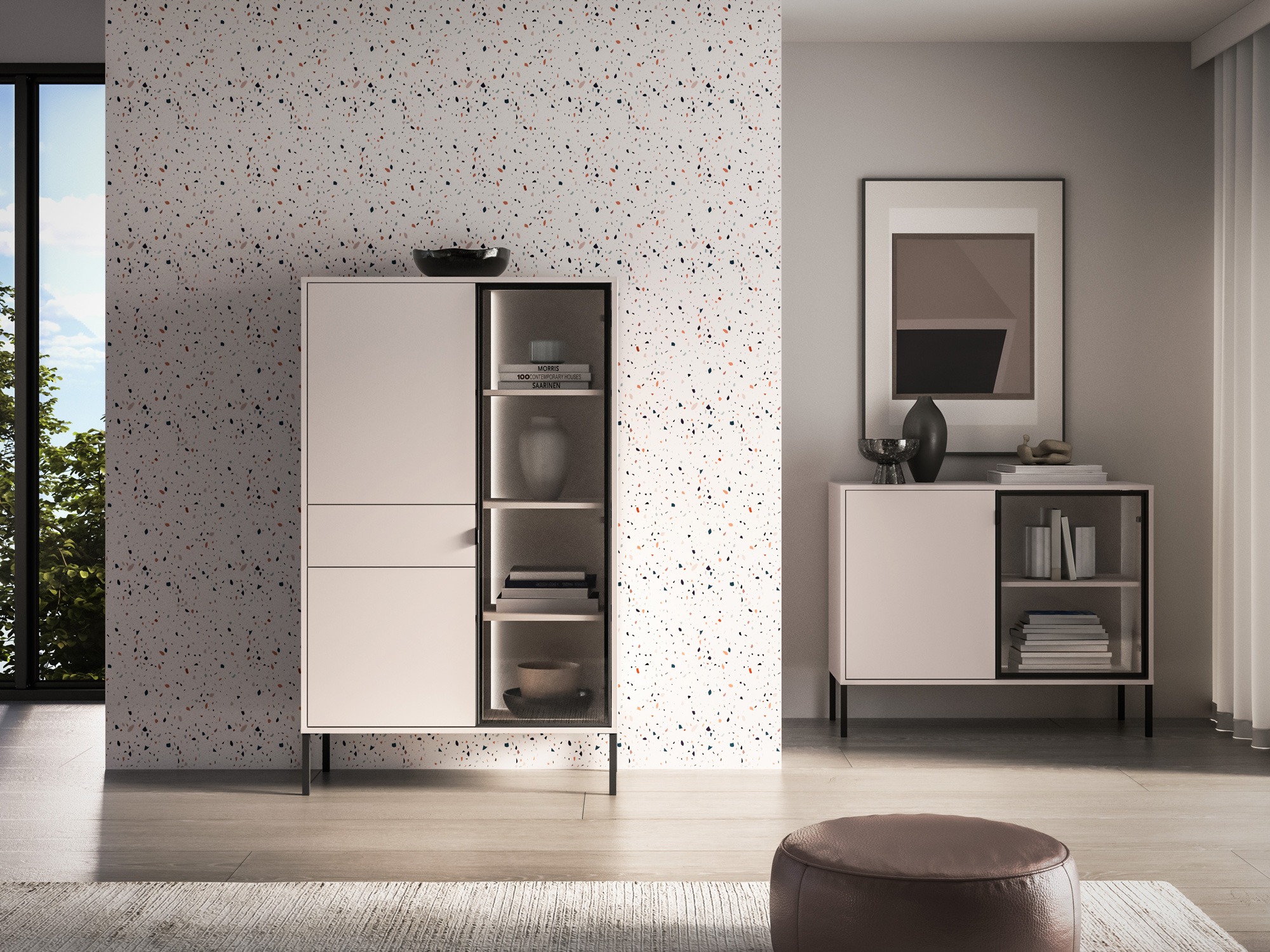 Scaffale Virsalo 100 (Cachemire)