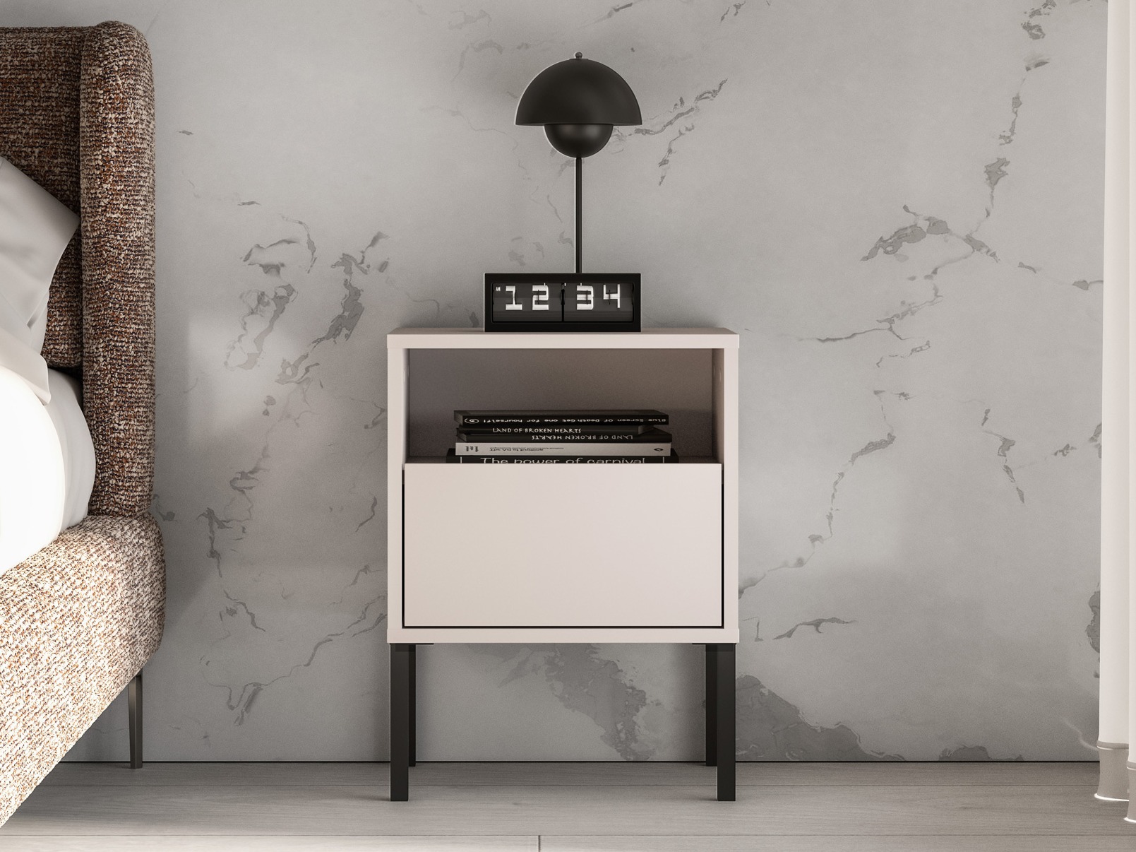 Comodino Virsalo 104 (Cachemire)