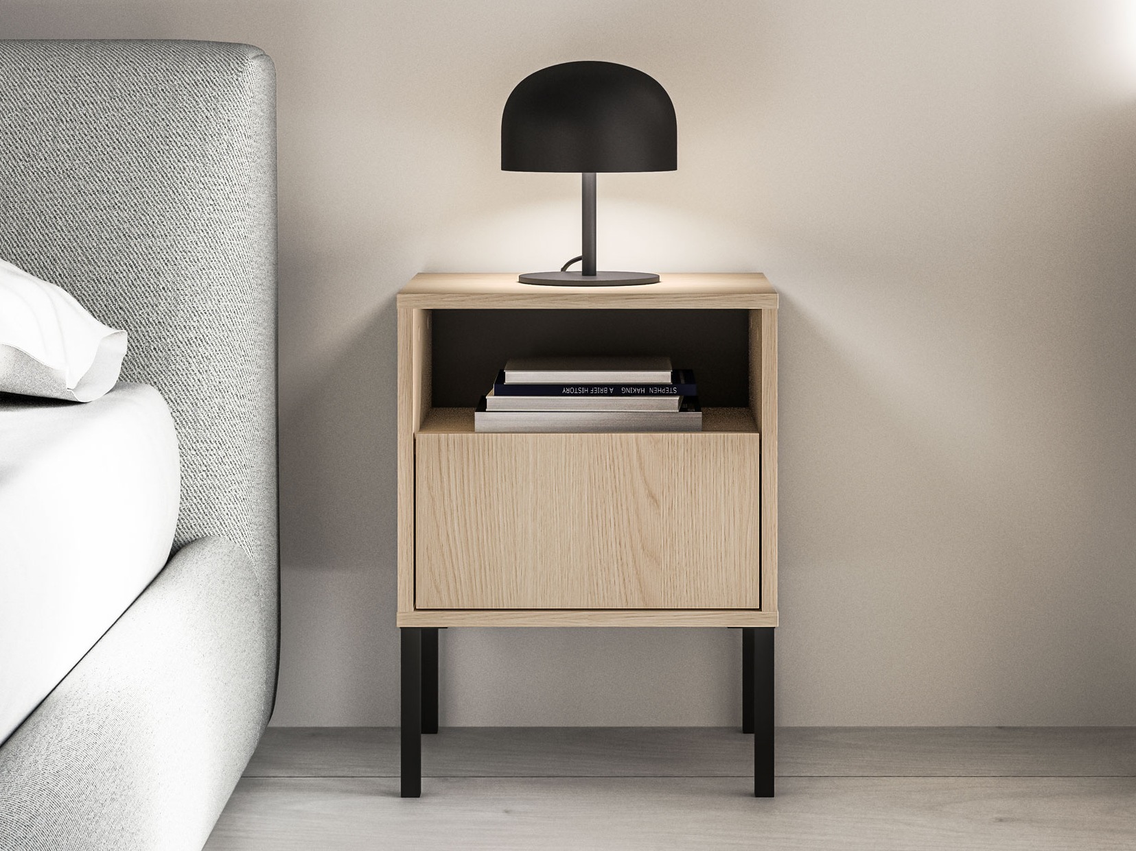 Comodino Virsalo 104 (Quercia)