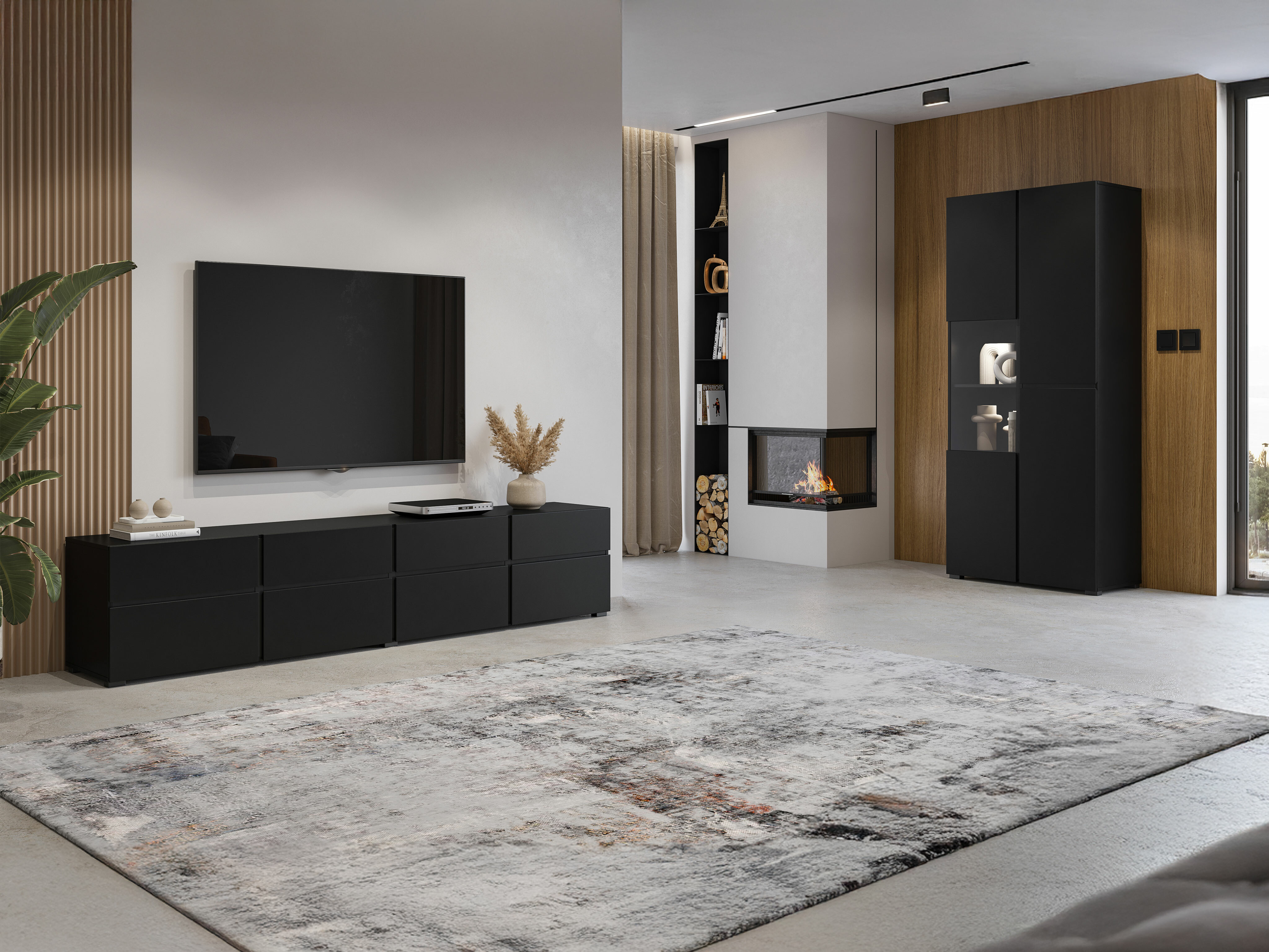 Scaffale Alfere 110 (Nero)