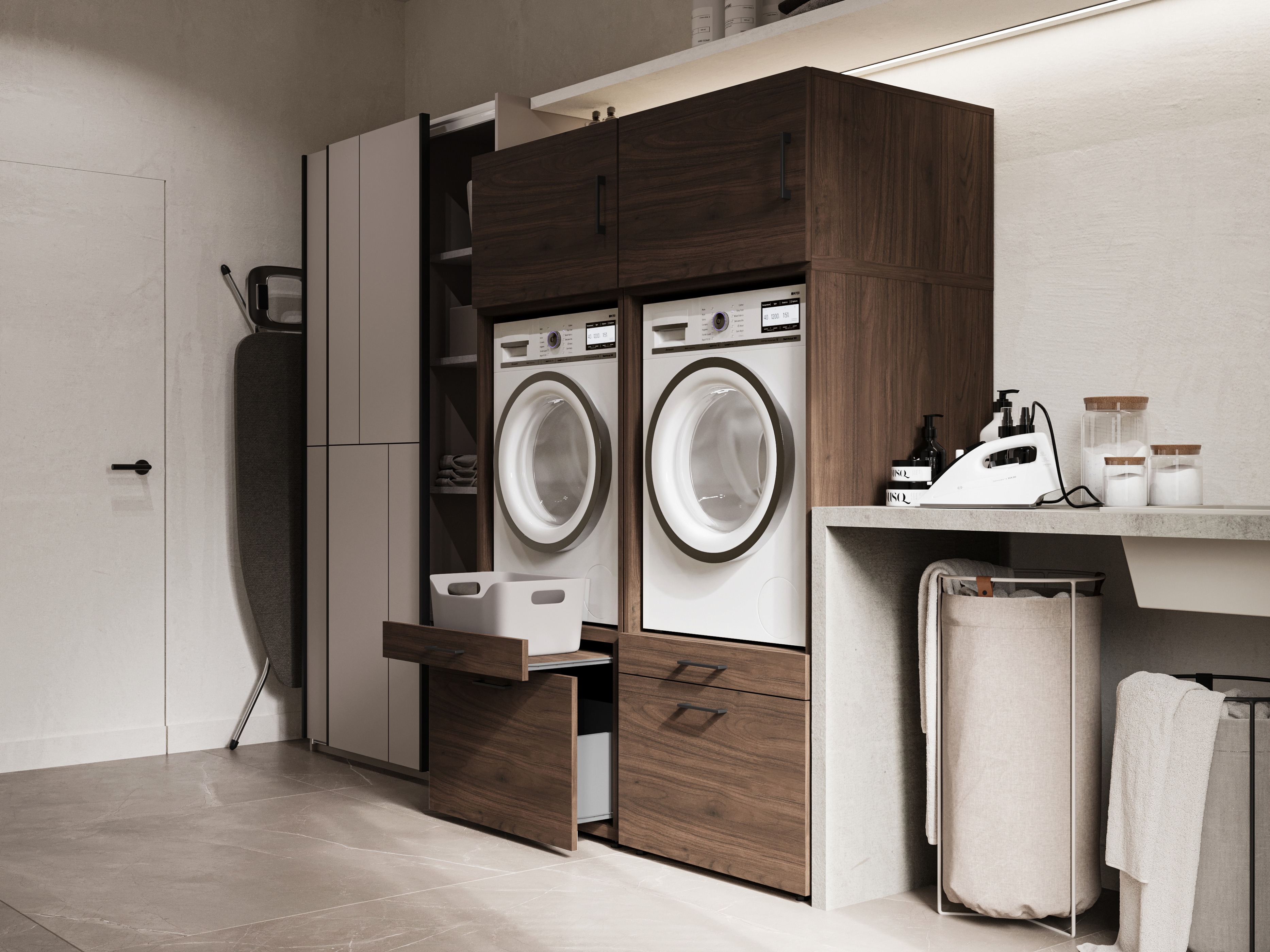 Mobiletto del bagno Novdele 104 (Noce)