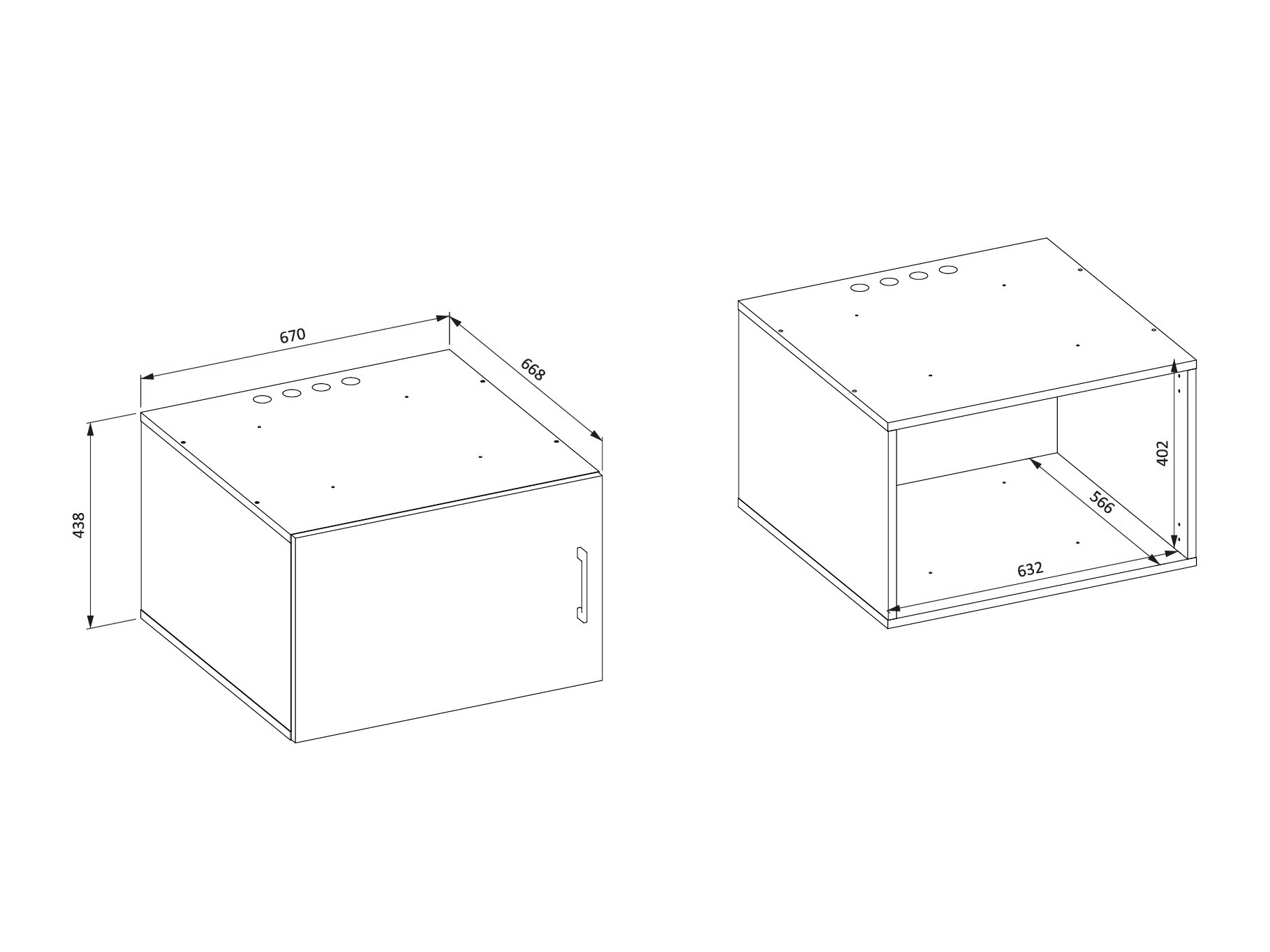 Set bagno Novdele 105 (Bianco)