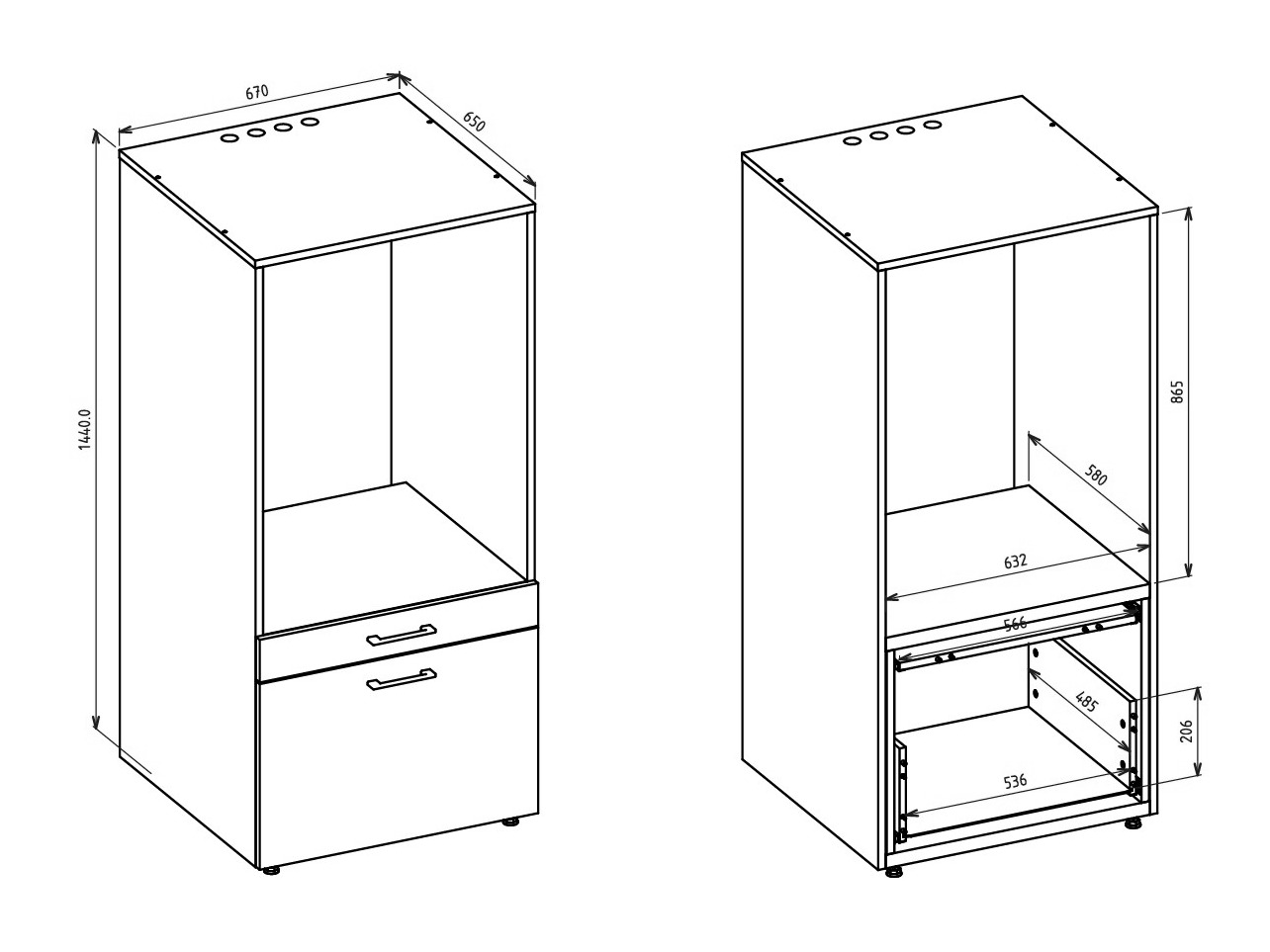 Set bagno Novdele 107 (Noce)