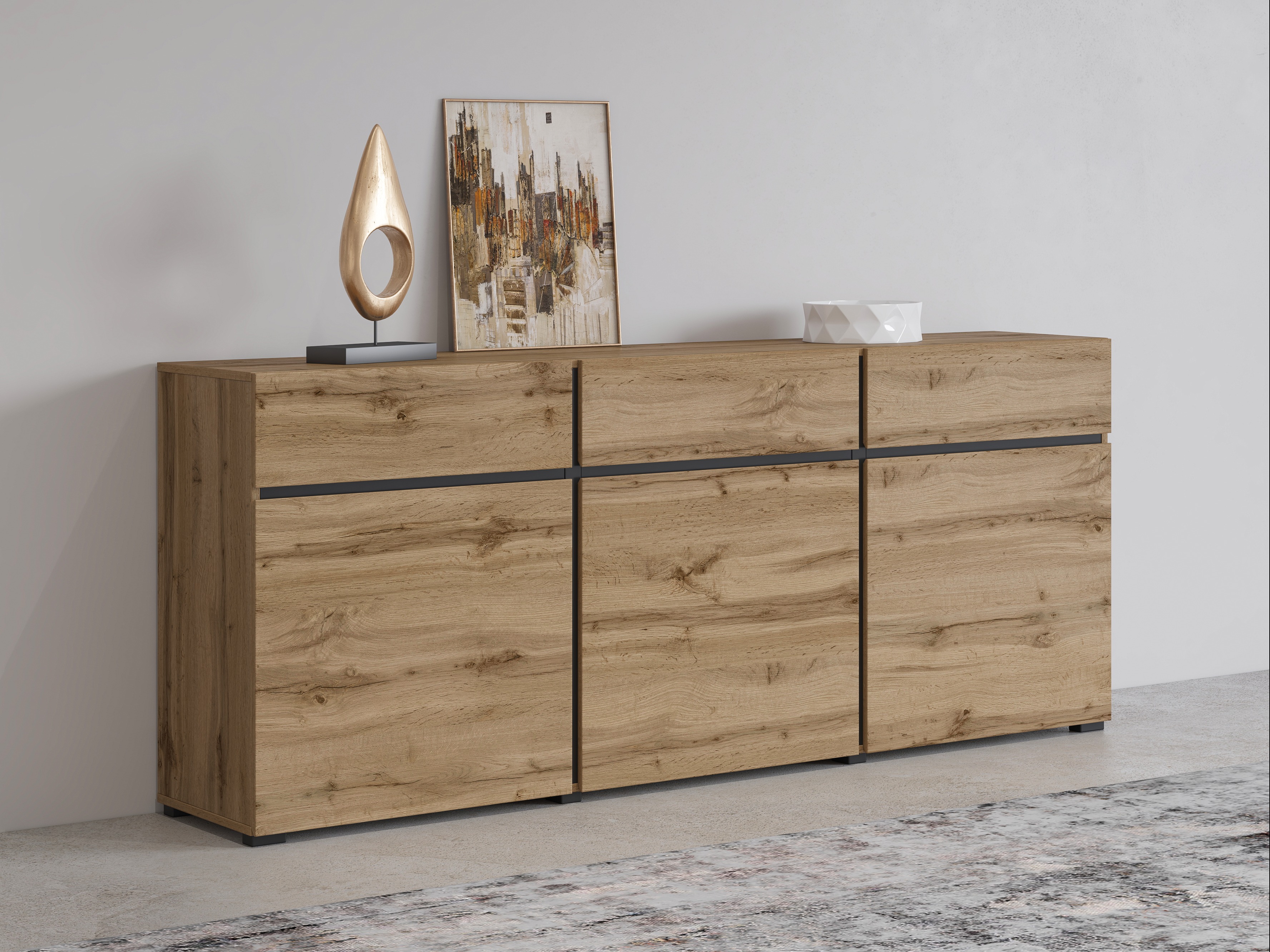 Cassettiera Alfere 103 (Quercia di Wotan)