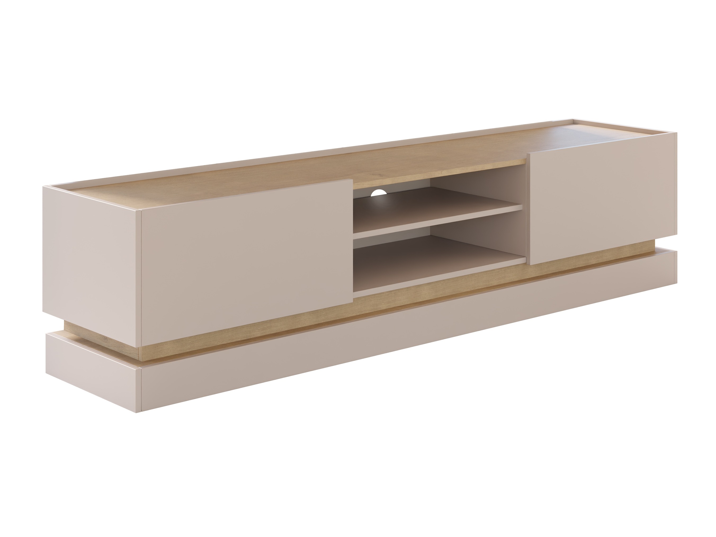 Mobile porta TV Comfivo Tilia (Cachemire + Quercia)