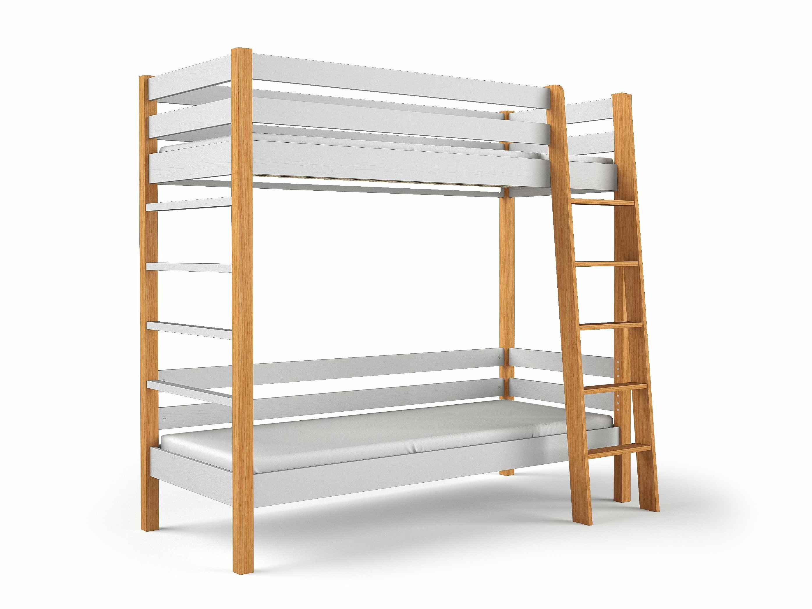 Letto a castello Ogden 174 (Bianco)