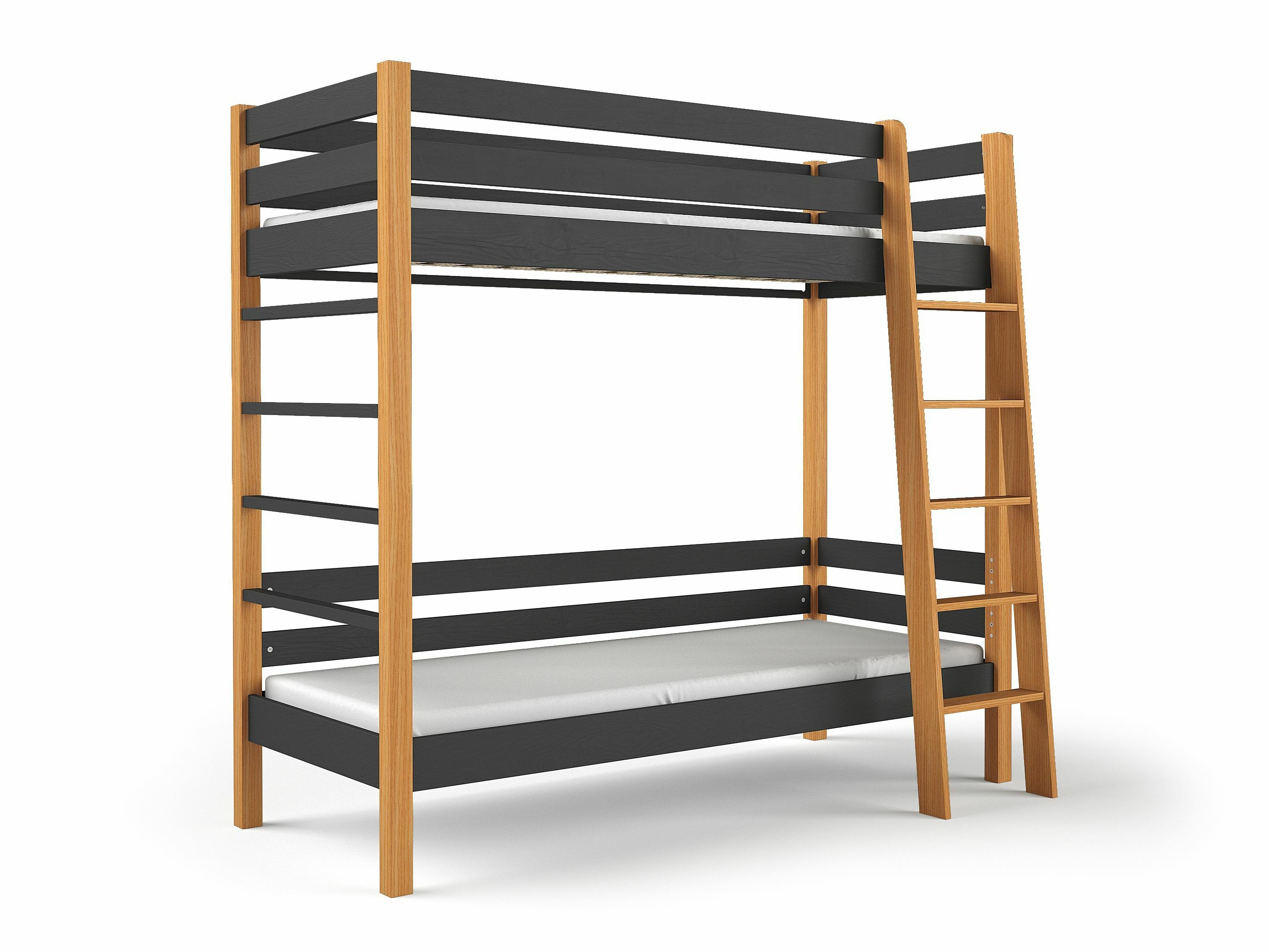 Letto a castello Ogden 174 (Nero)