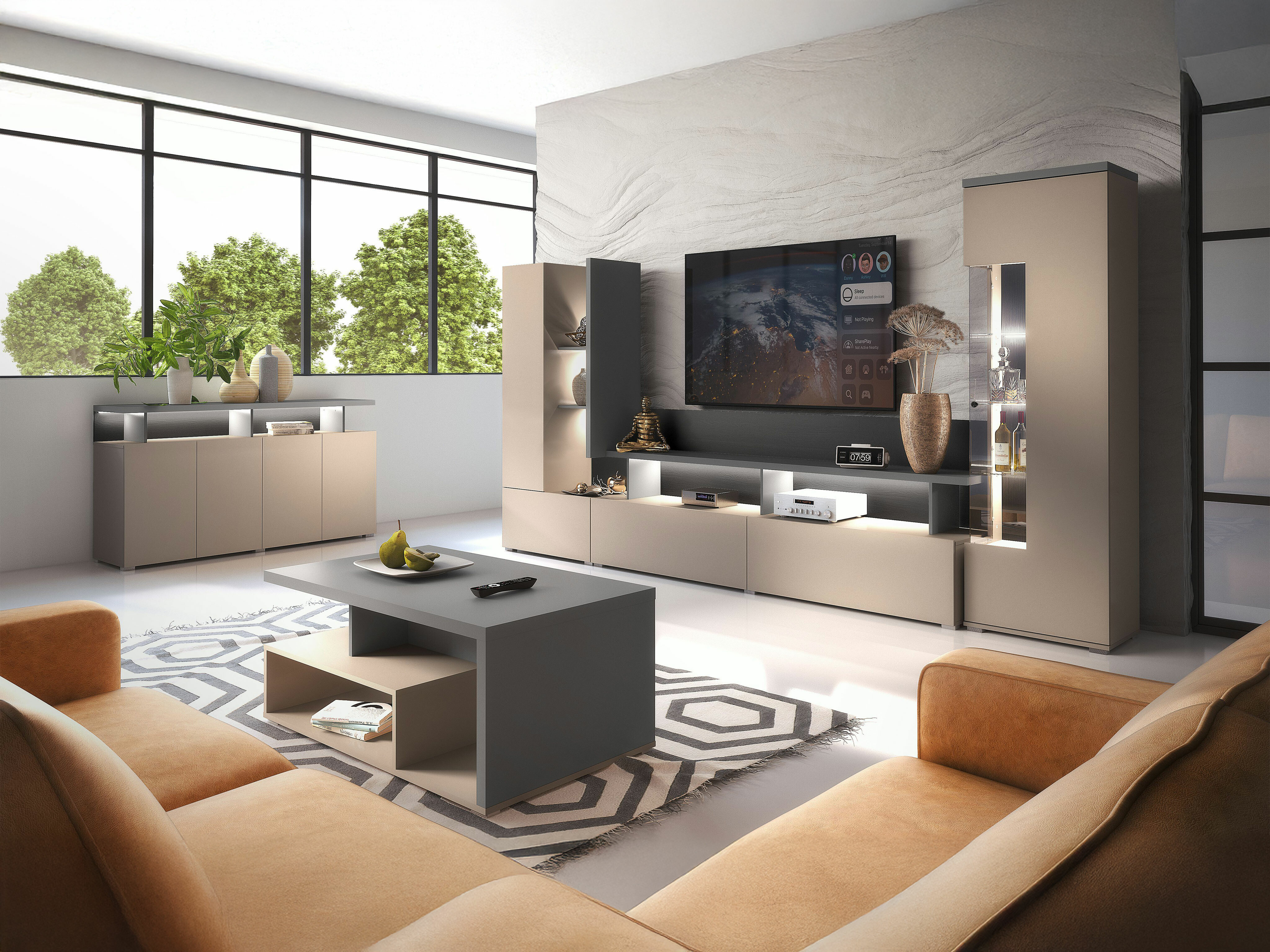 Parete attrezzata Virvele 104