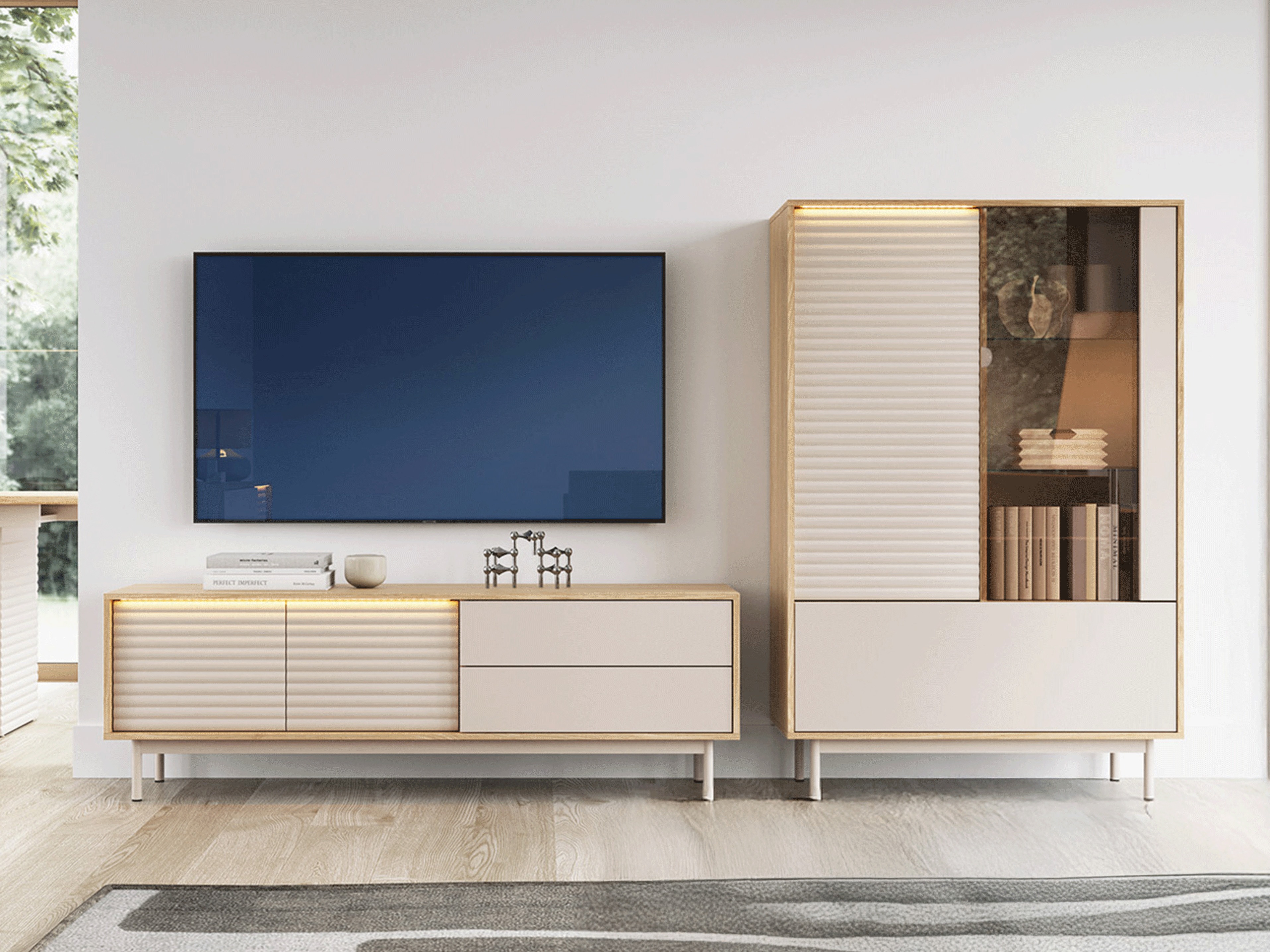 Parete attrezzata Avimera 106 (Senza)