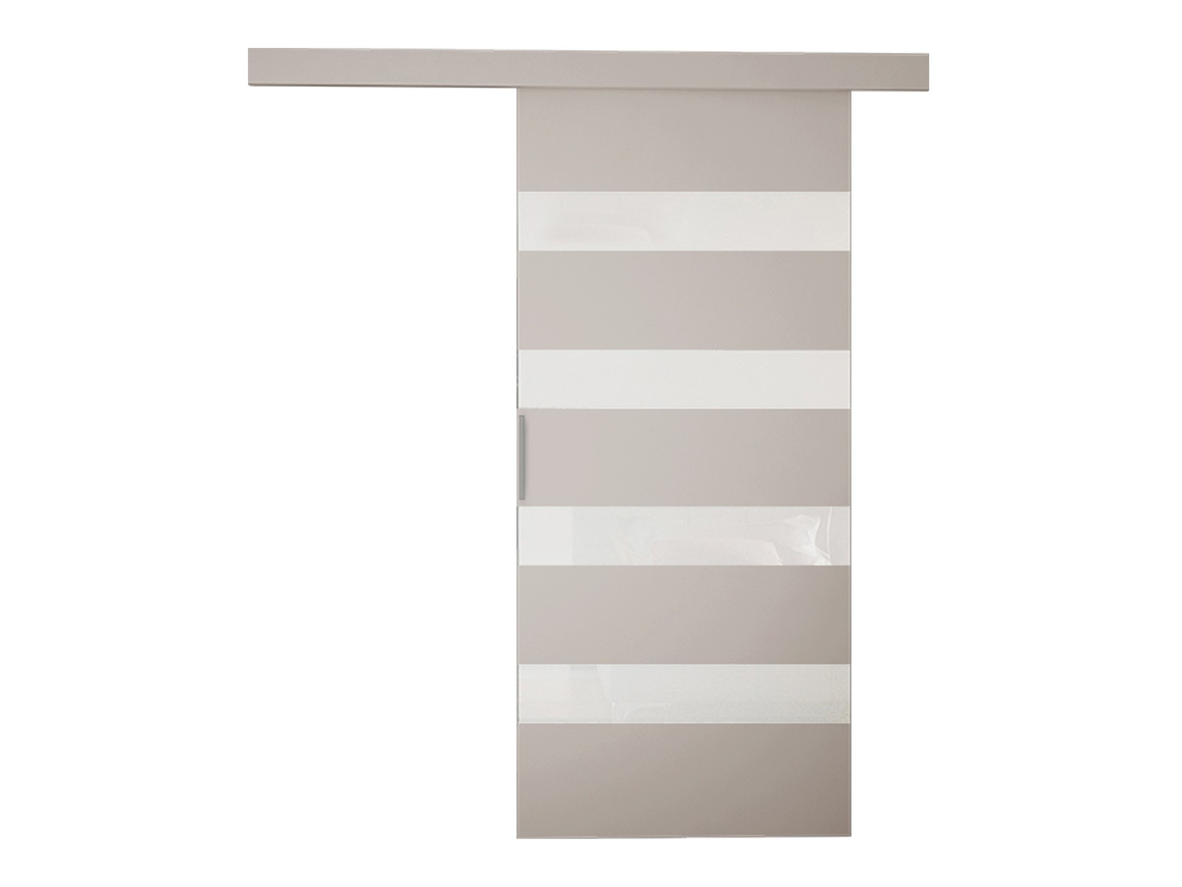 Porte scorrevoli Closico Portalis V (Cachemire + Bianco)