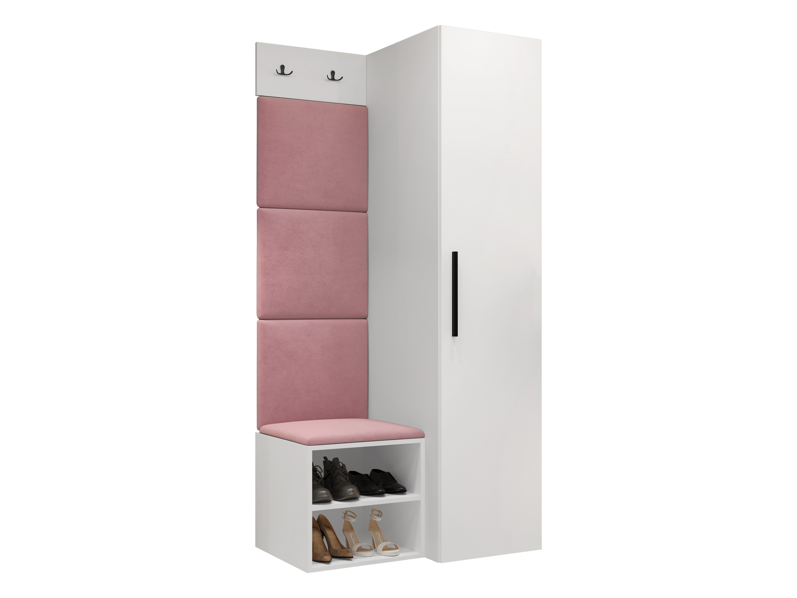 Set arredo da corridoio Hartford 524 (Bianco)