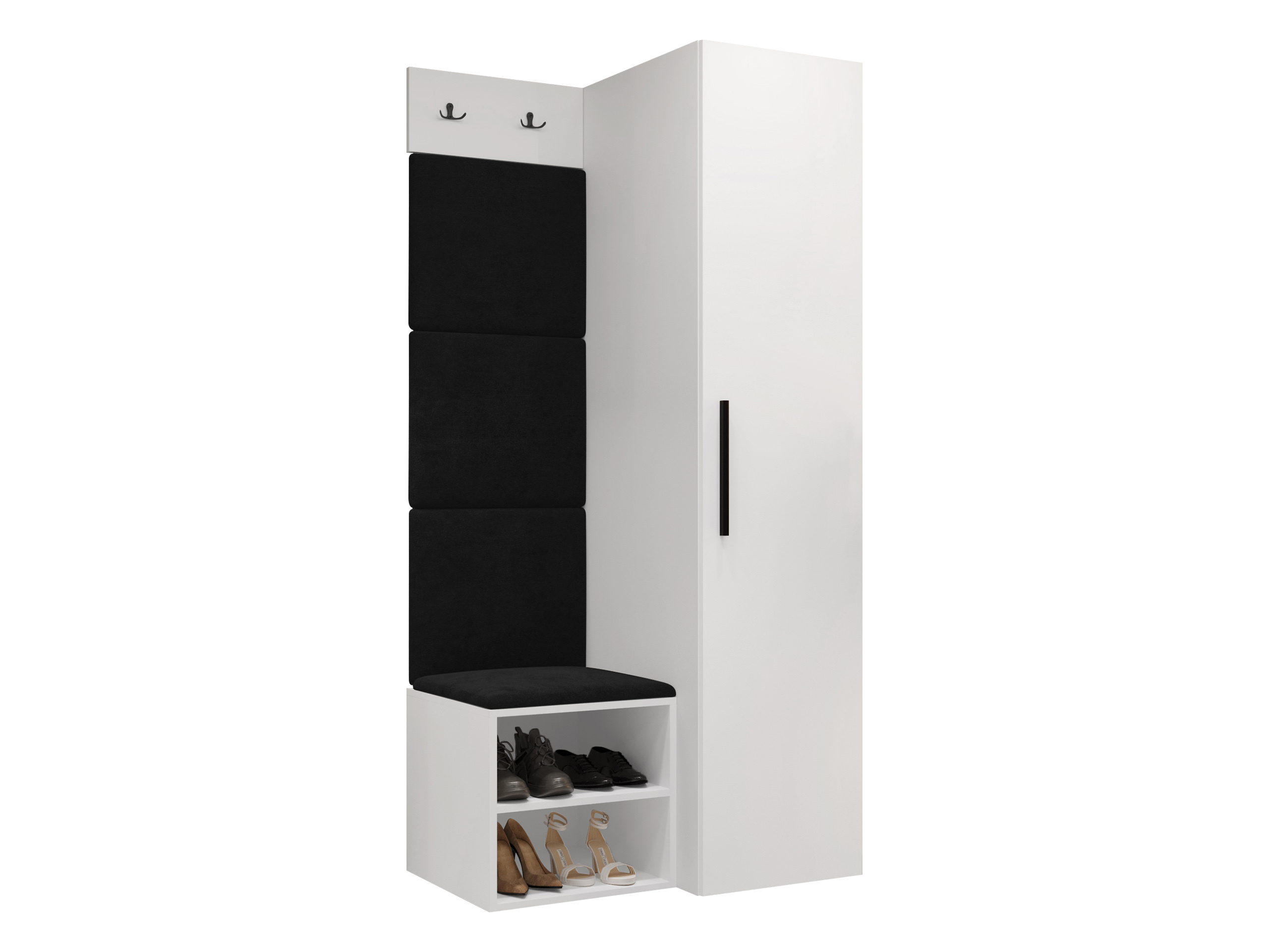 Set arredo da corridoio Hartford 524 (Bianco)