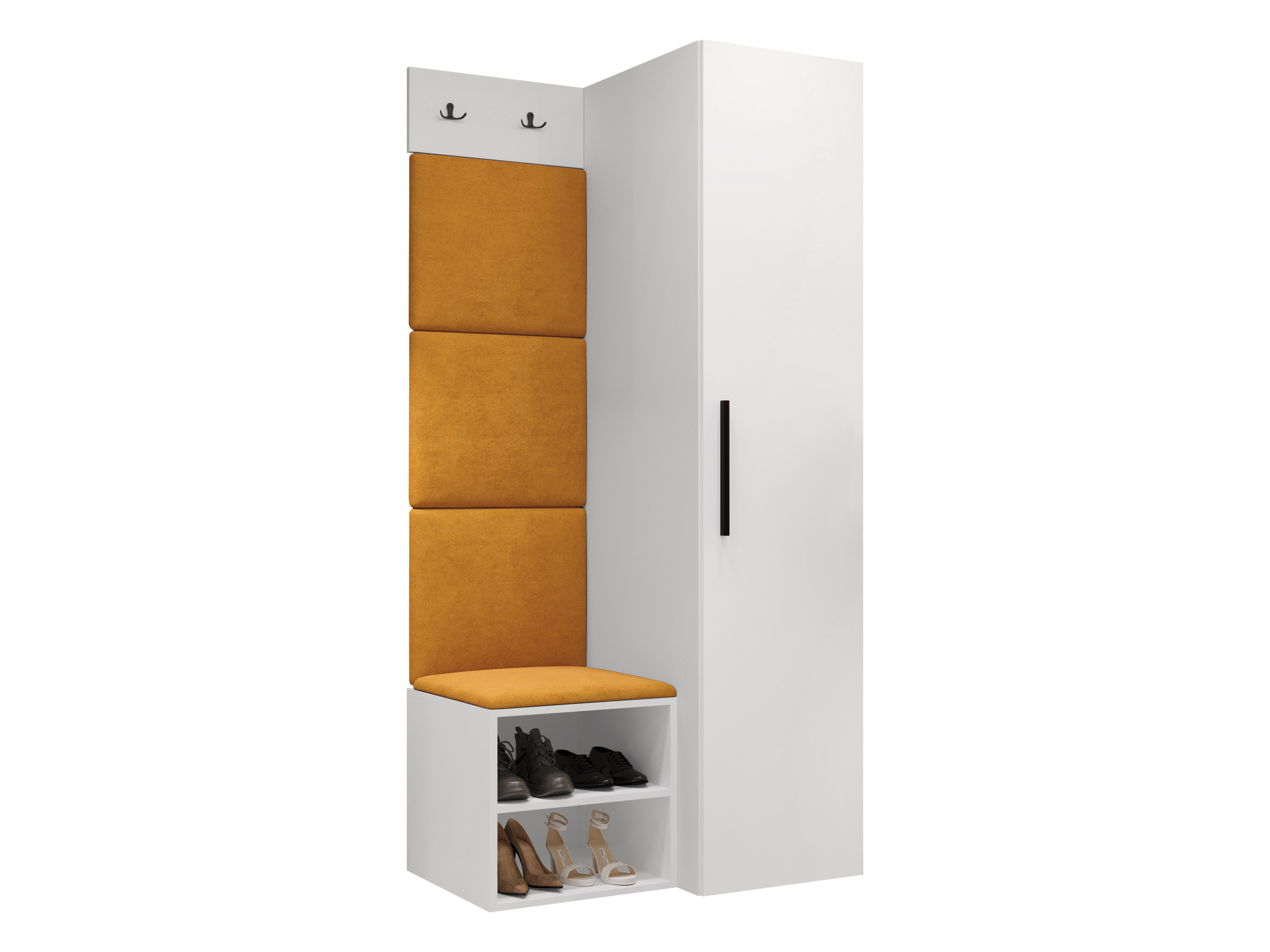 Set arredo da corridoio Hartford 524 (Bianco)