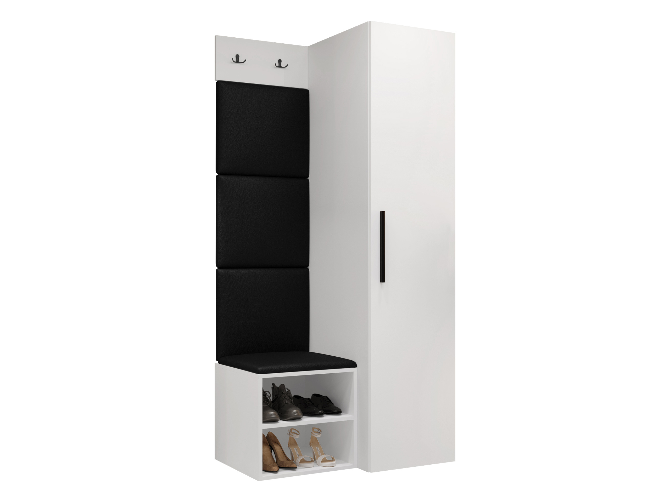 Set arredo da corridoio Hartford 524 (Bianco)