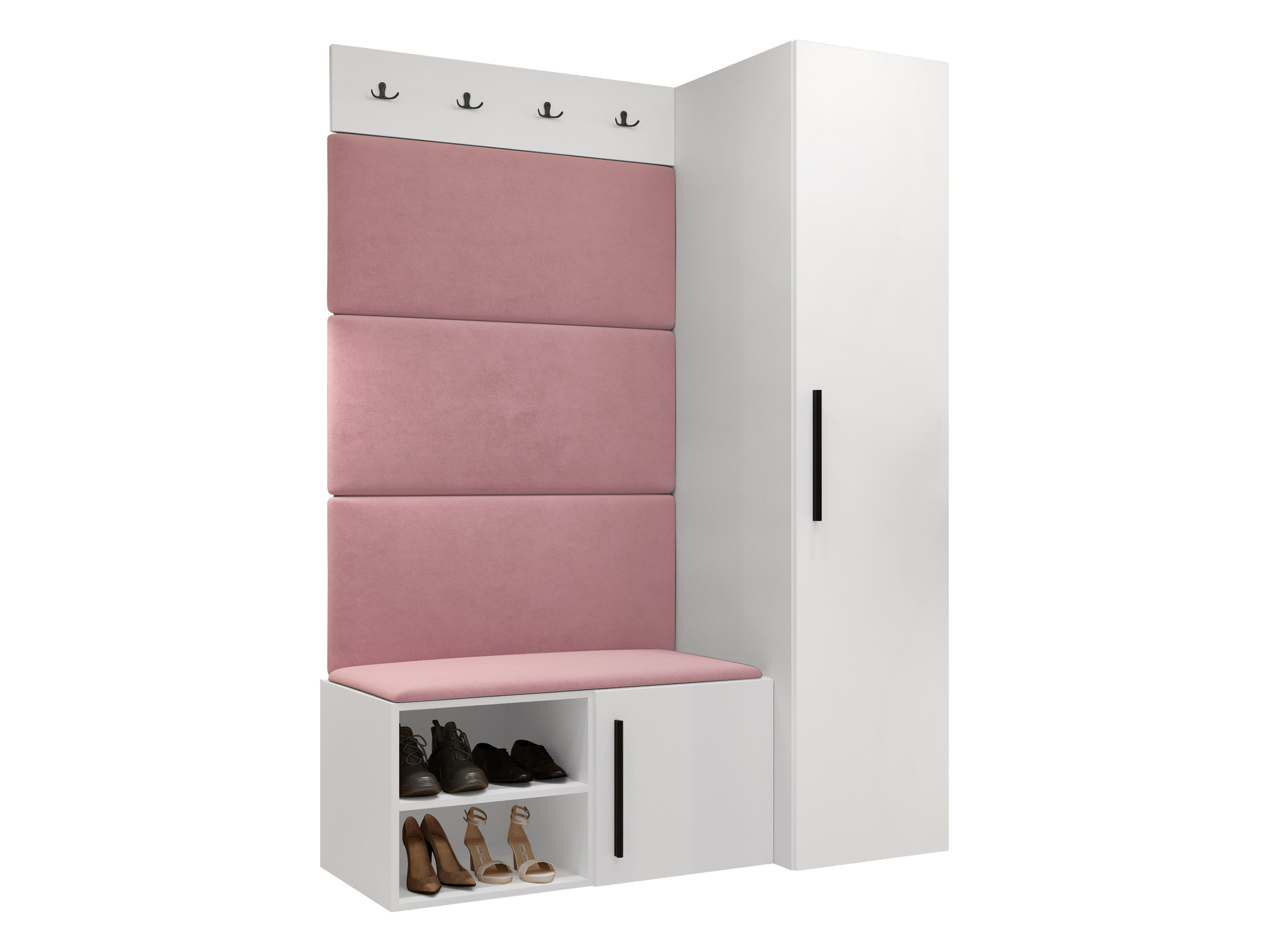 Set arredo da corridoio Hartford 525 (Bianco)