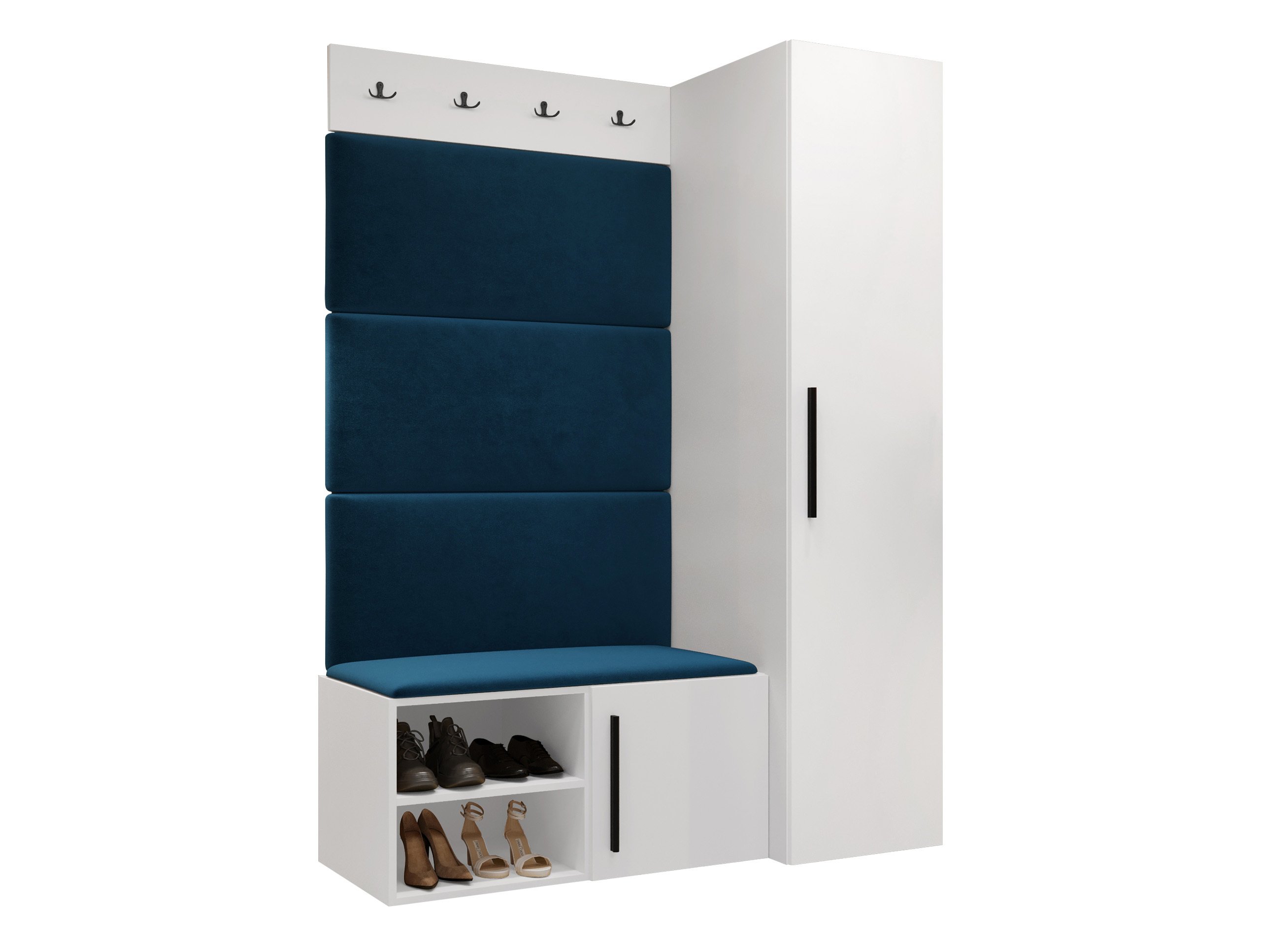 Set arredo da corridoio Hartford 525 (Bianco)