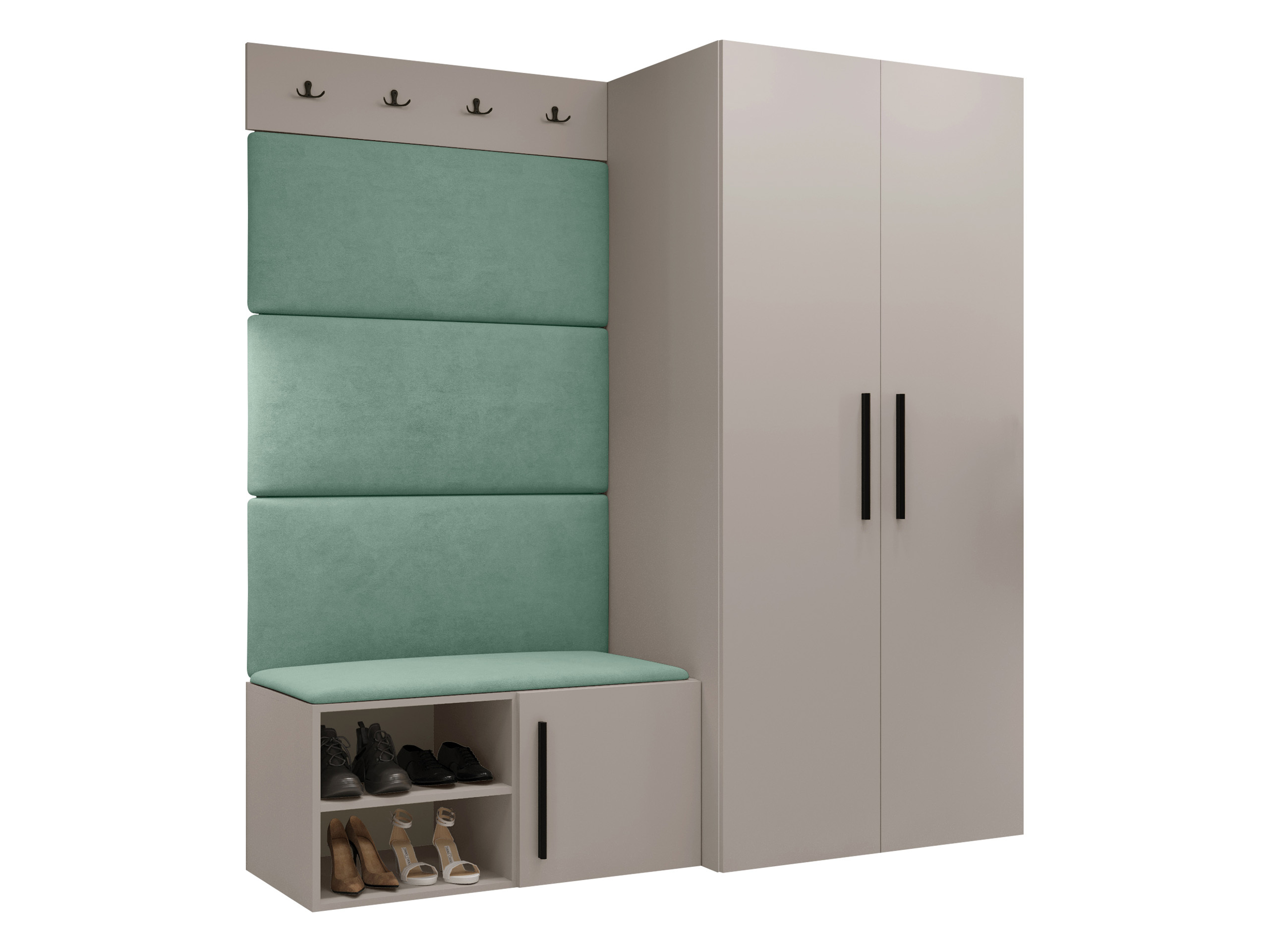 Set arredo da corridoio Hartford 526 (Cachemire)