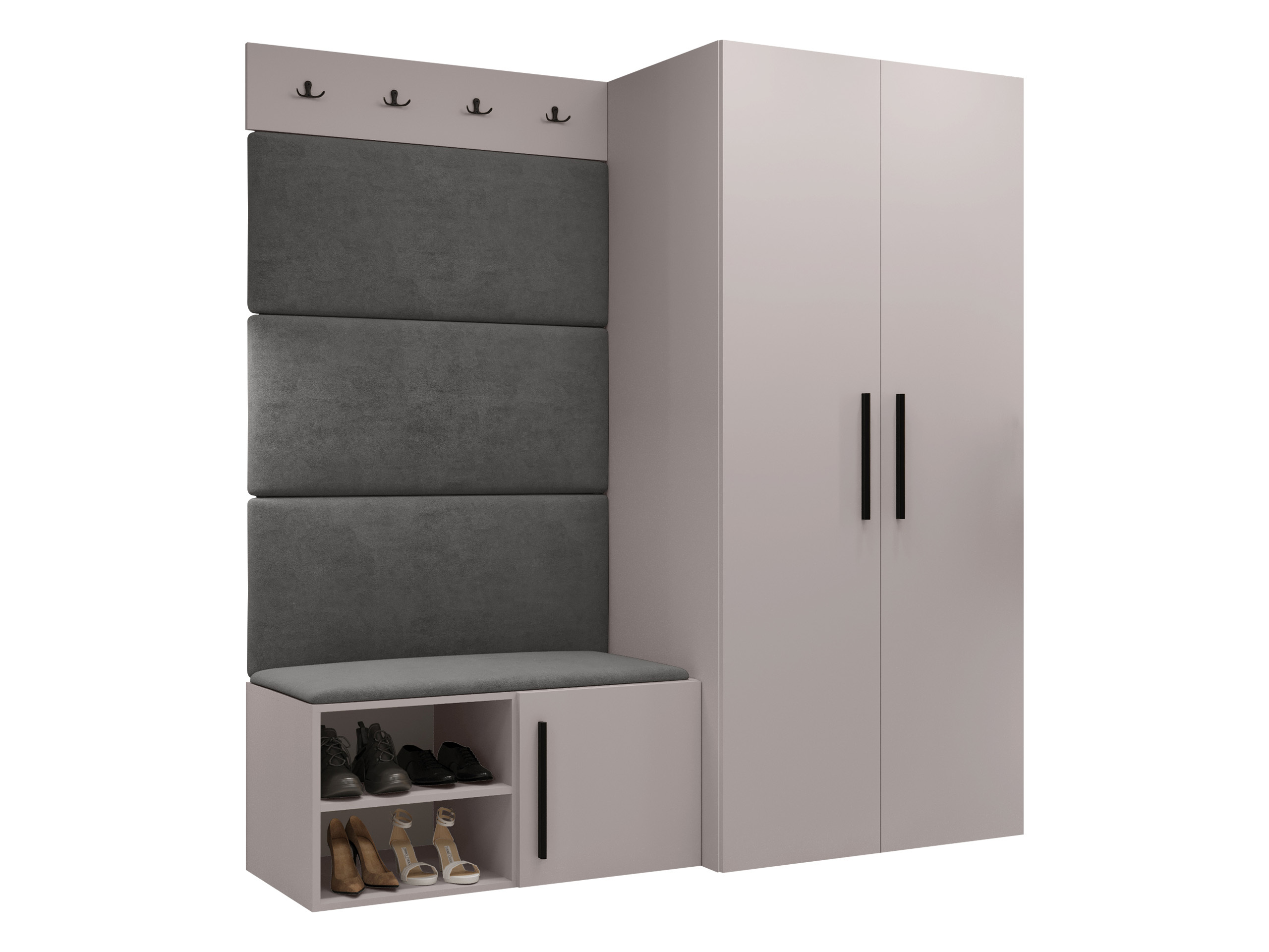 Set arredo da corridoio Hartford 526 (Cachemire)