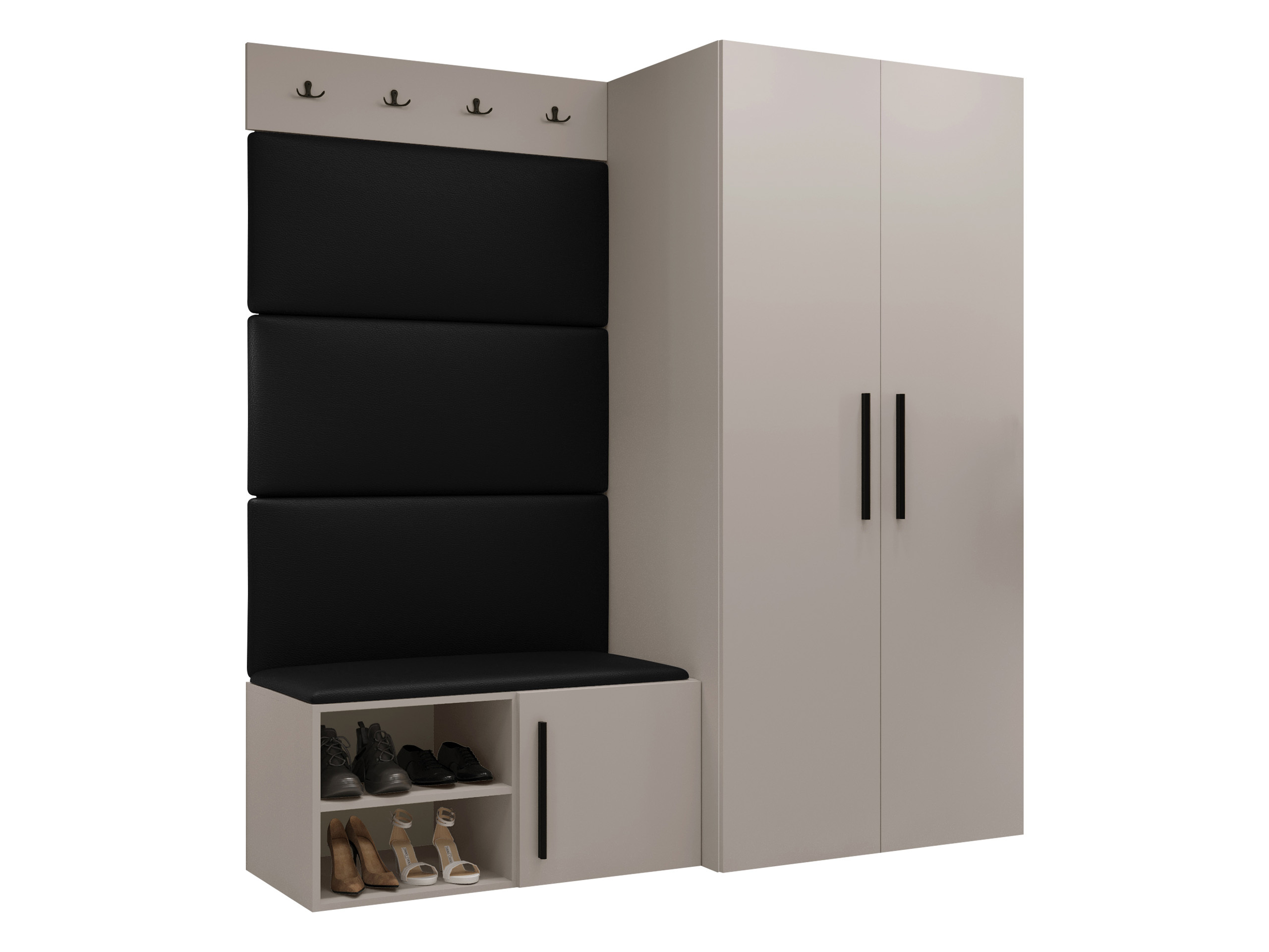 Set arredo da corridoio Hartford 526 (Cachemire)