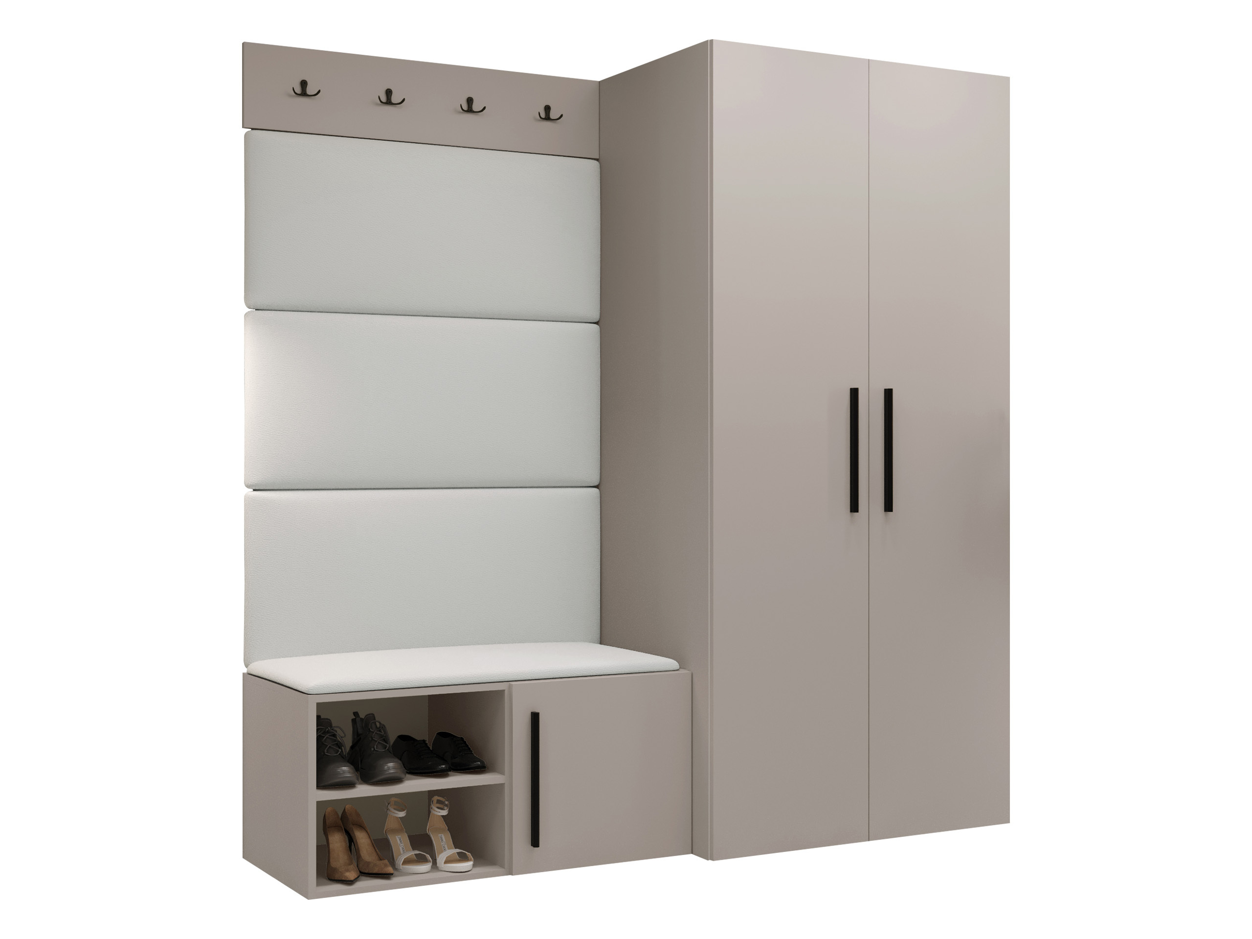 Set arredo da corridoio Hartford 526 (Cachemire)