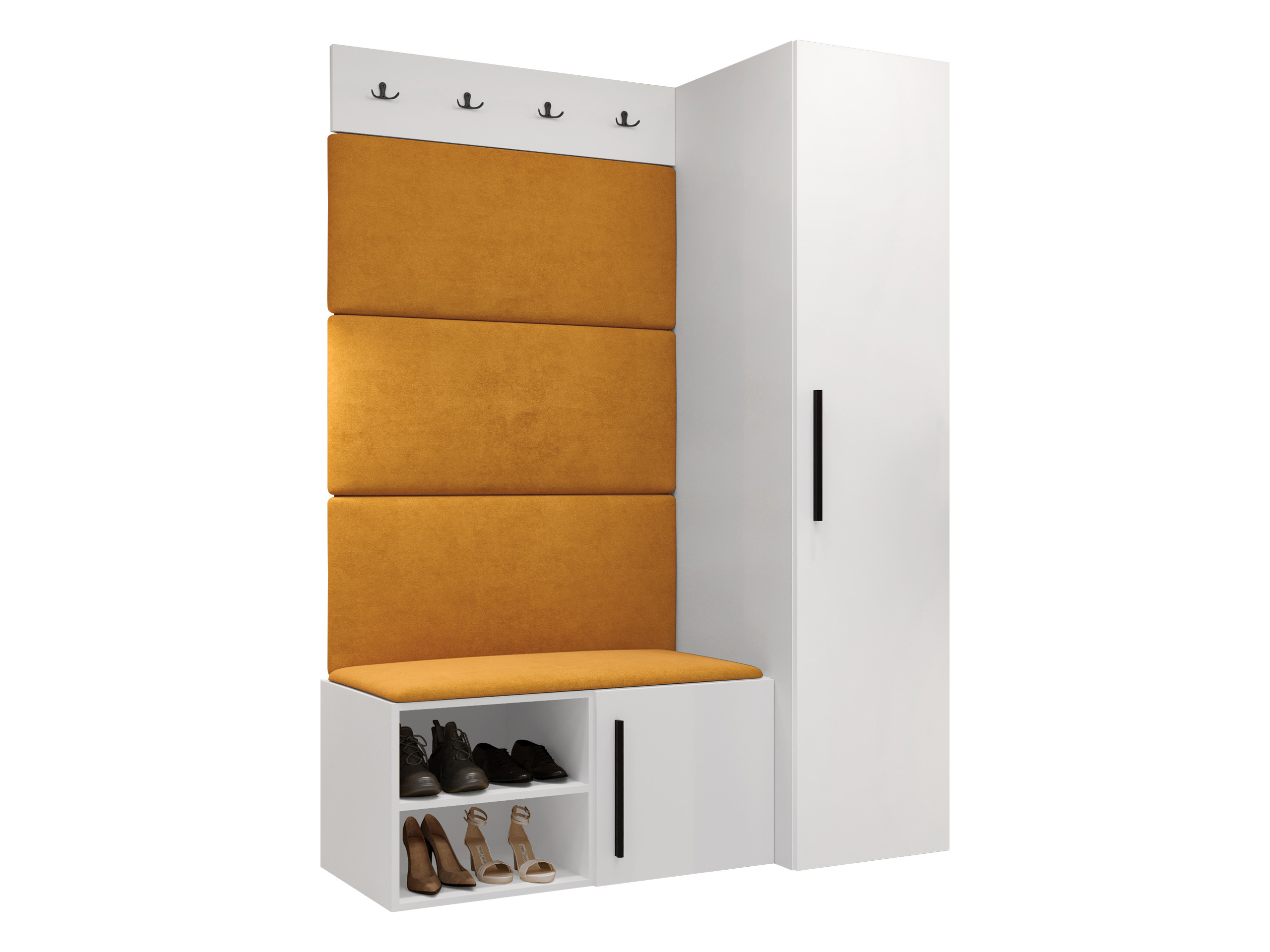 Set arredo da corridoio Nitos II (Bianco)