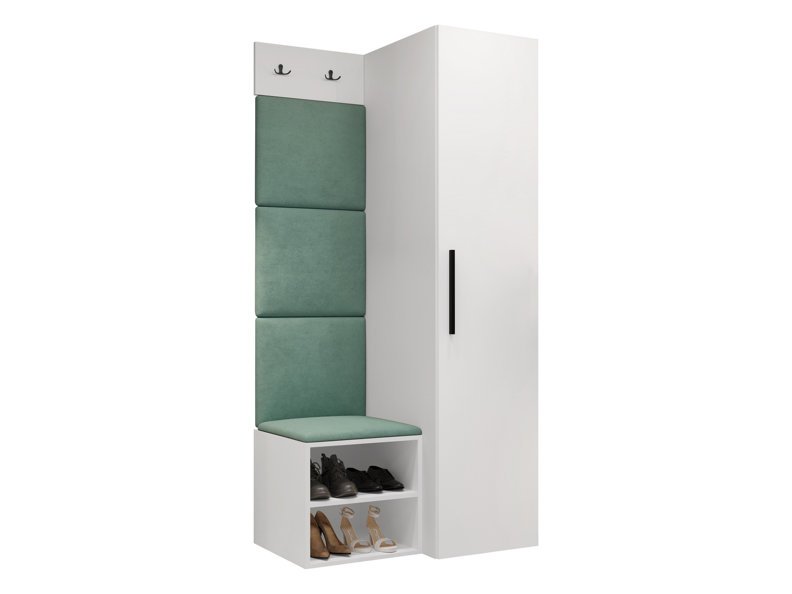 Set arredo da corridoio Nitos III (Bianco)