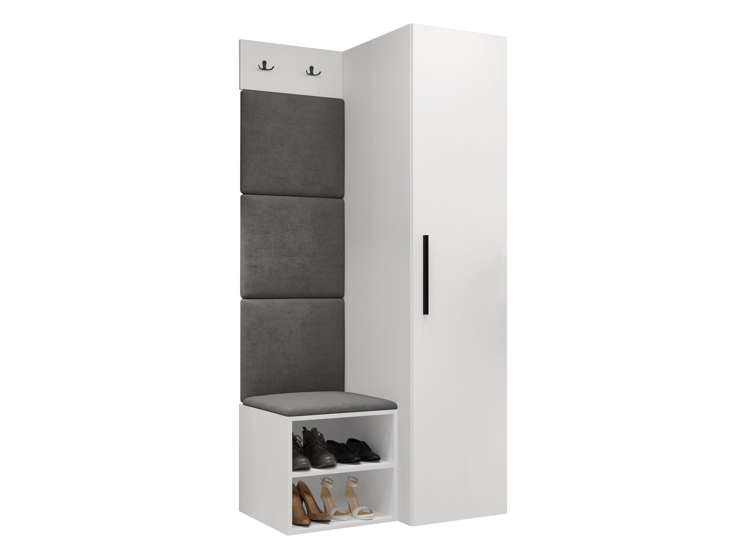 Set arredo da corridoio Nitos III (Bianco)