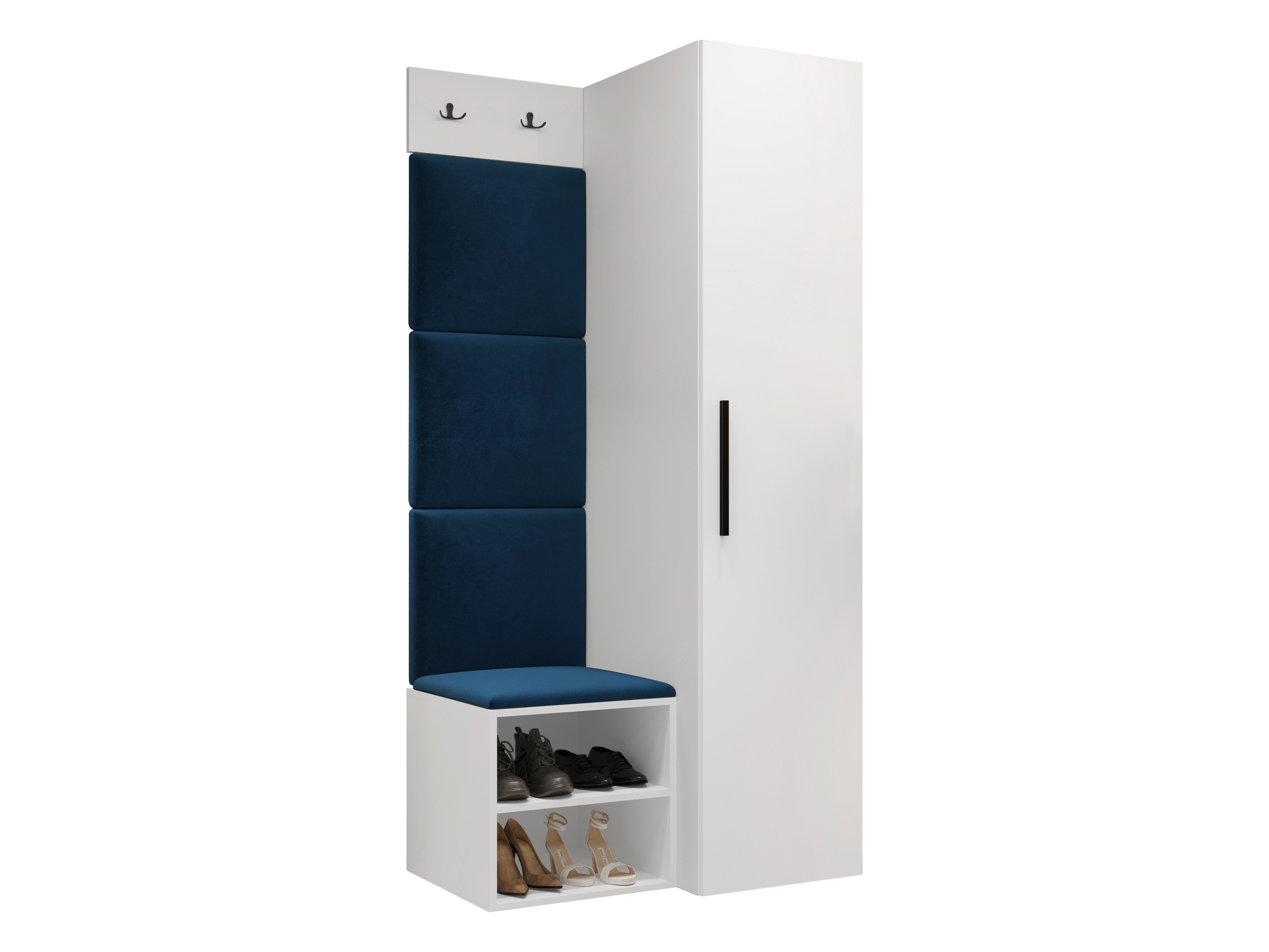 Set arredo da corridoio Nitos III (Bianco)