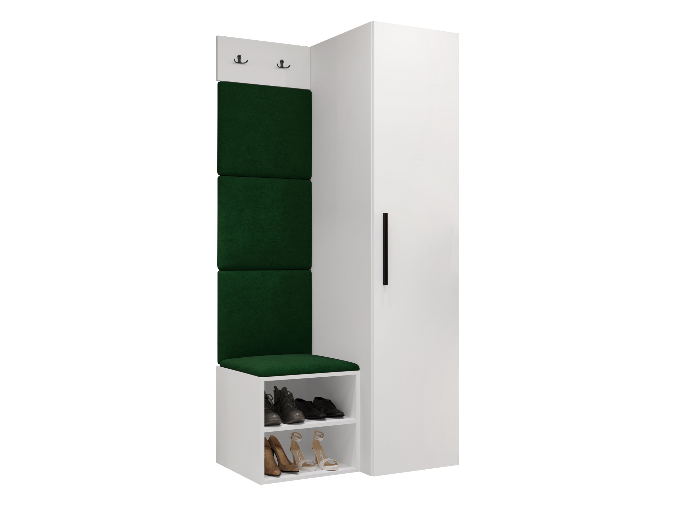 Set arredo da corridoio Nitos III (Bianco)