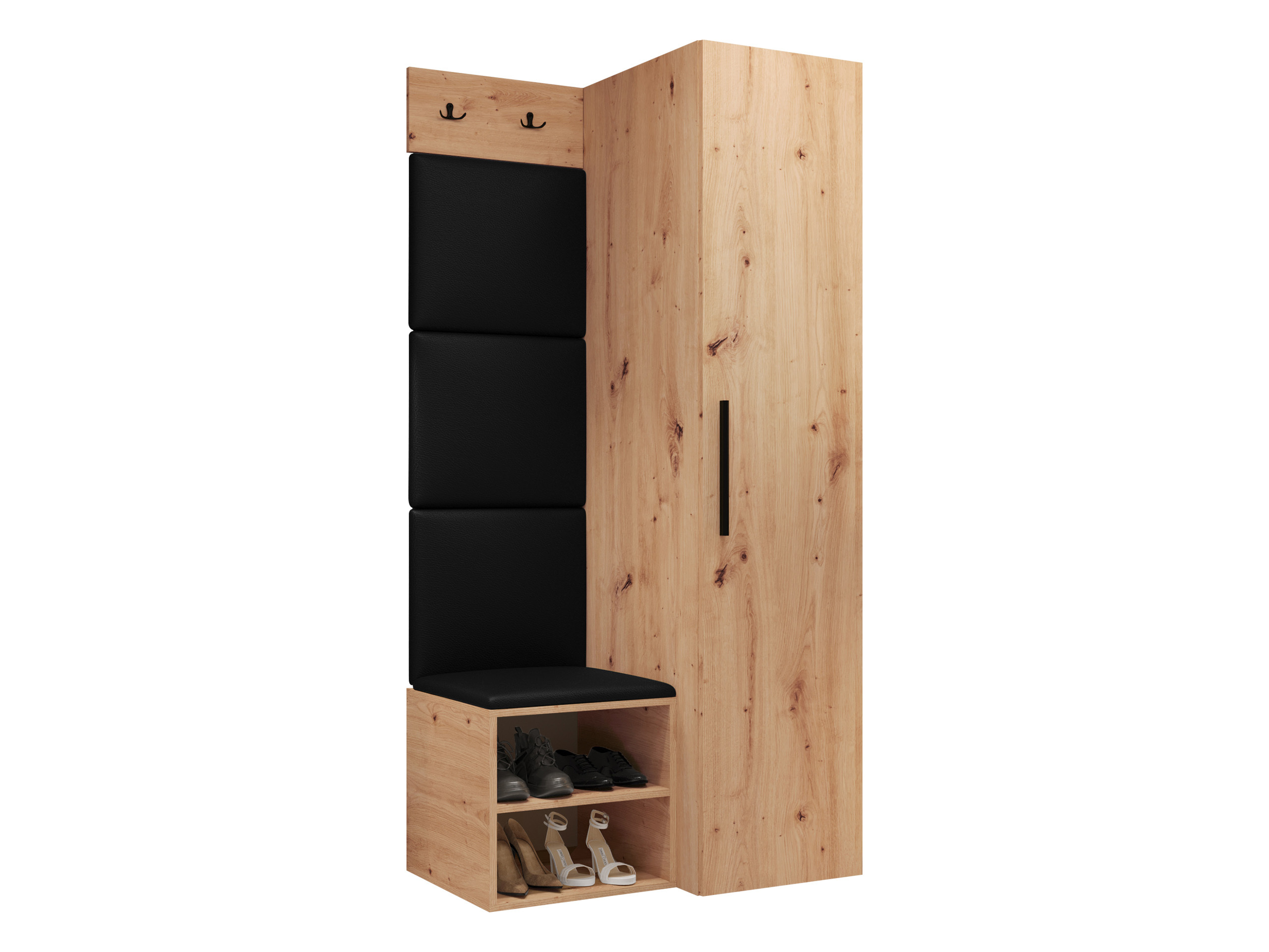 Set arredo da corridoio Nitos III (Rovere Artisan)