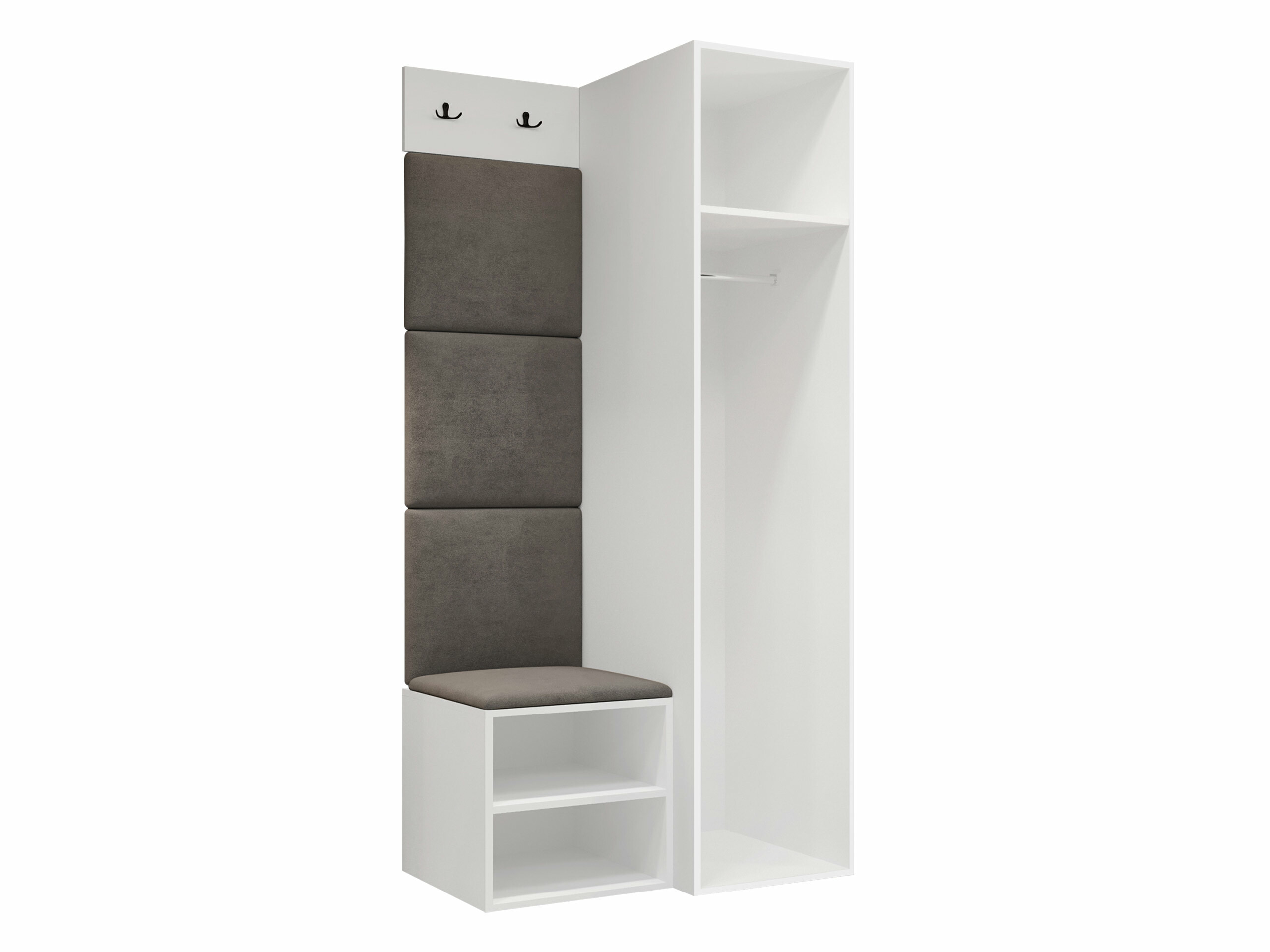Set arredo da corridoio Nitos III (Rovere Artisan)