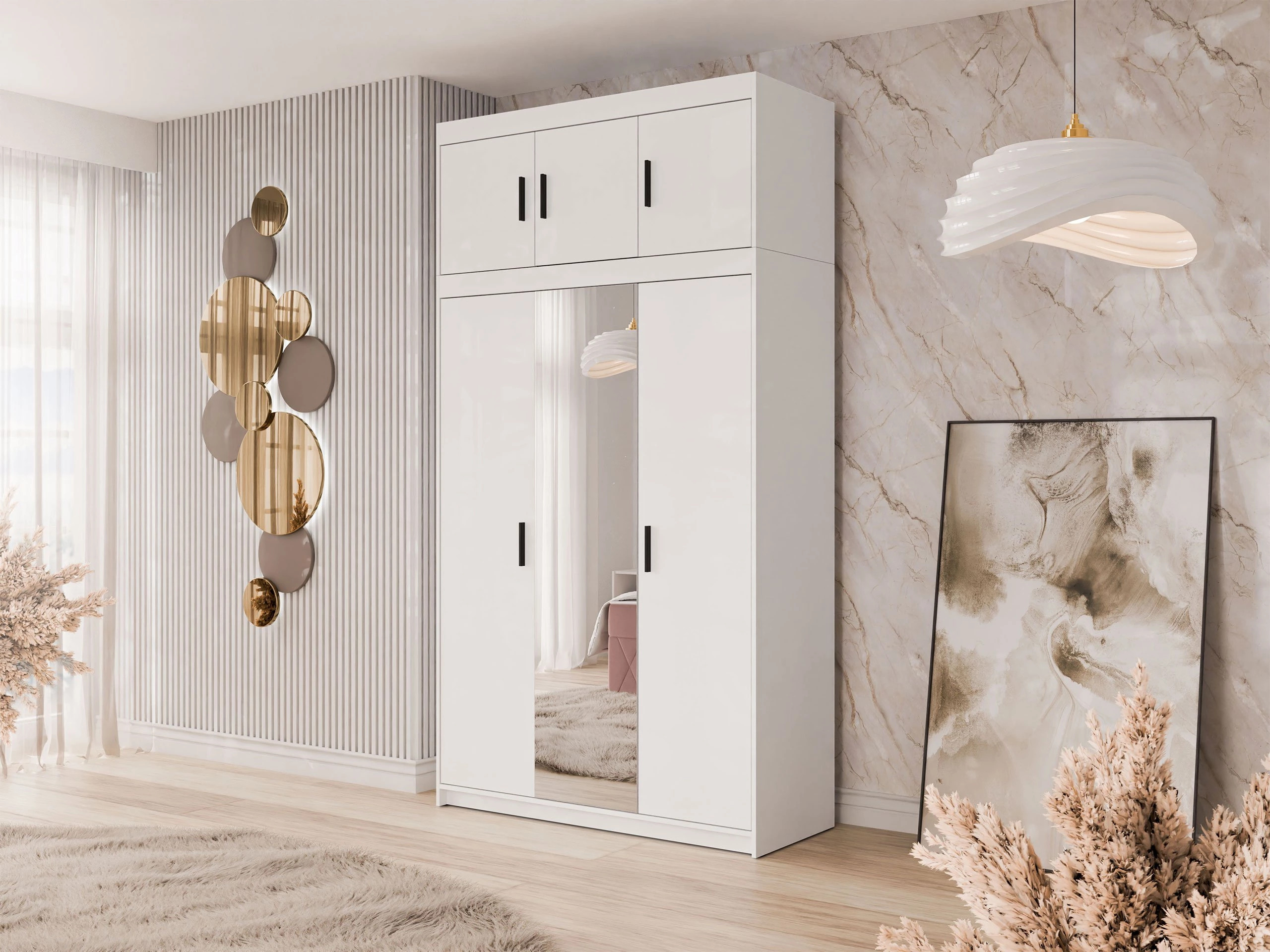 Armadio Novduni 105 (Bianco)