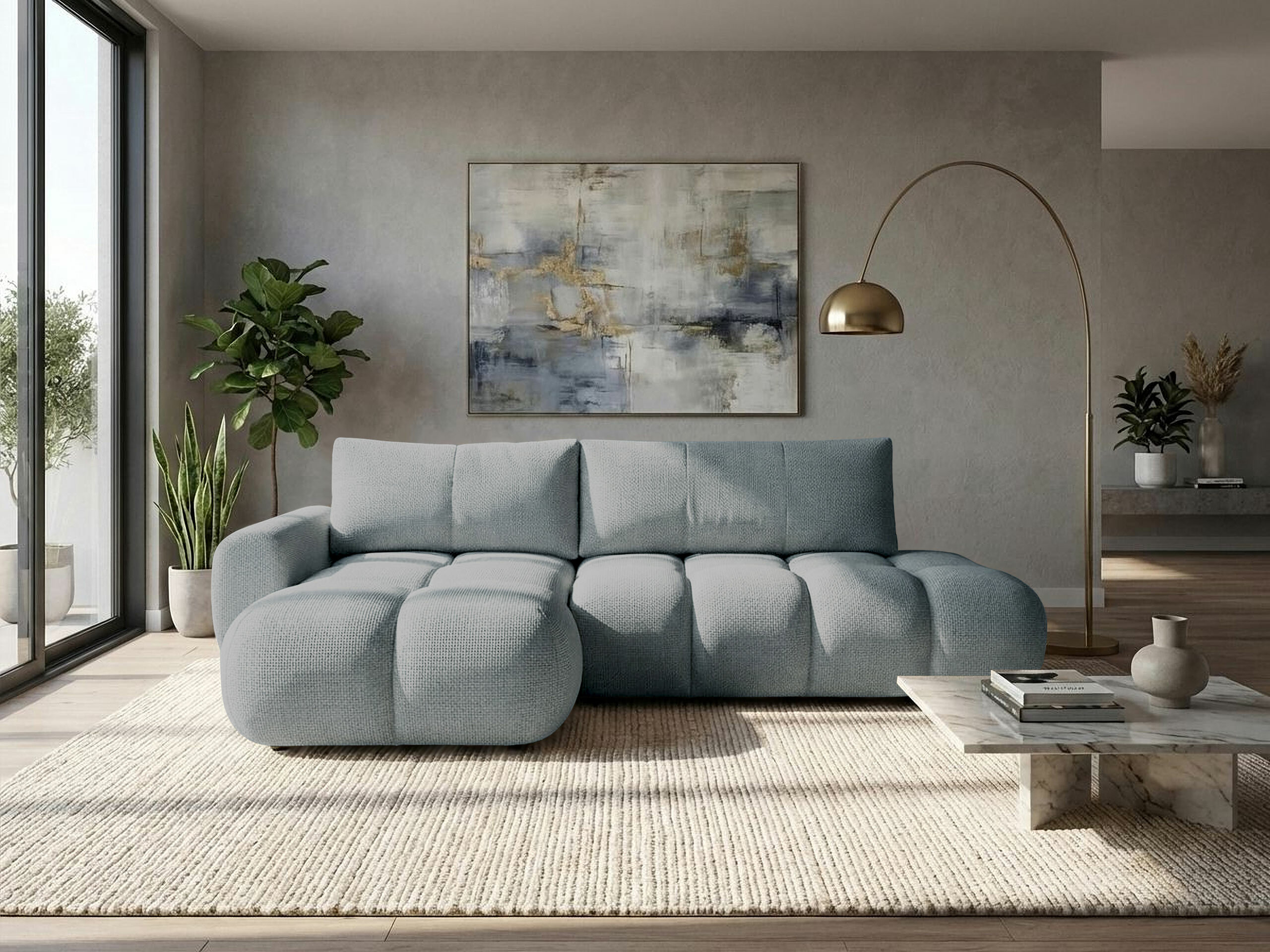 Divano angolare TrendyNest Ansera (Flow 17)