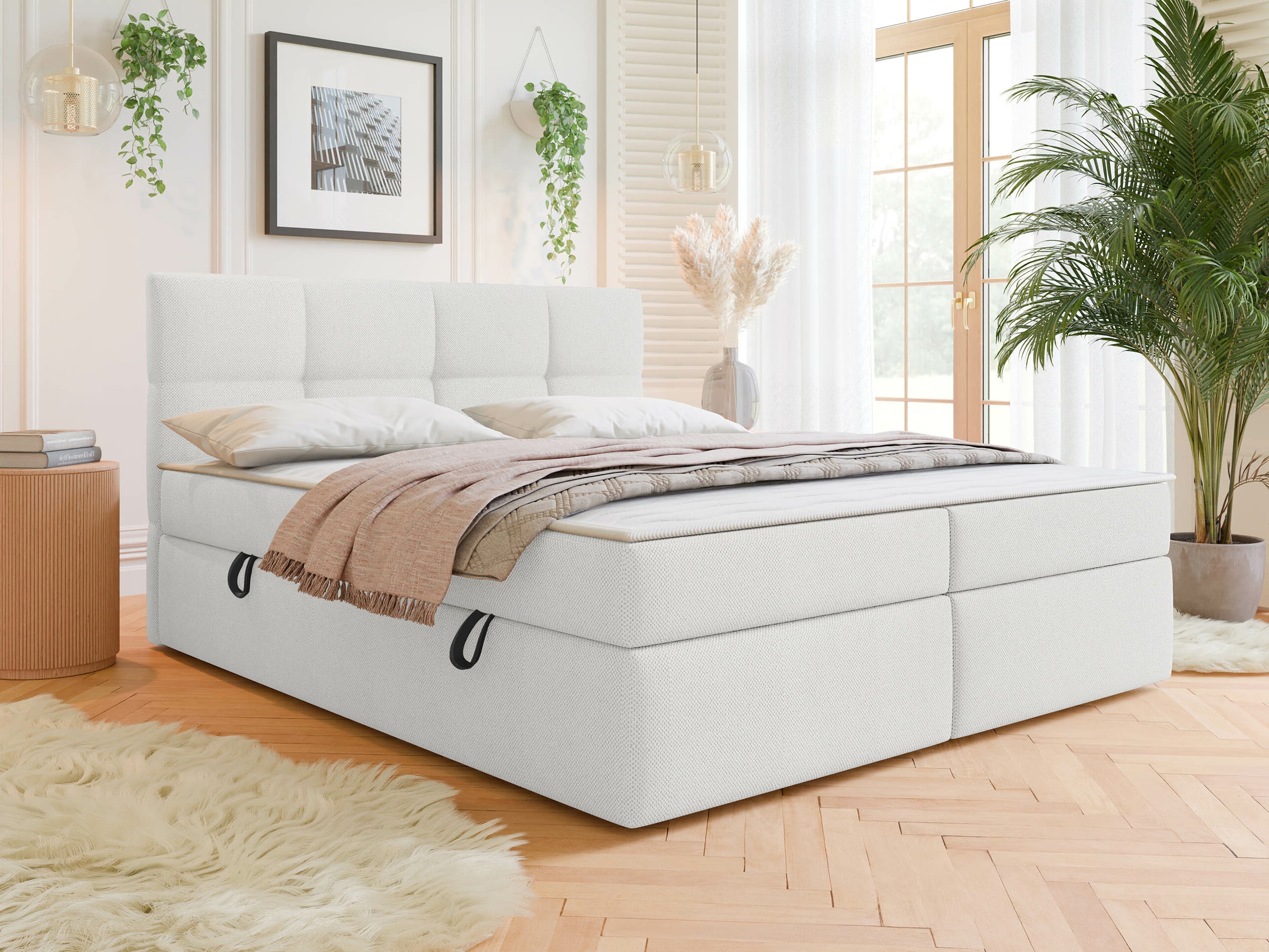 Letto continentale ComfiDream Nivina (Curio 80)