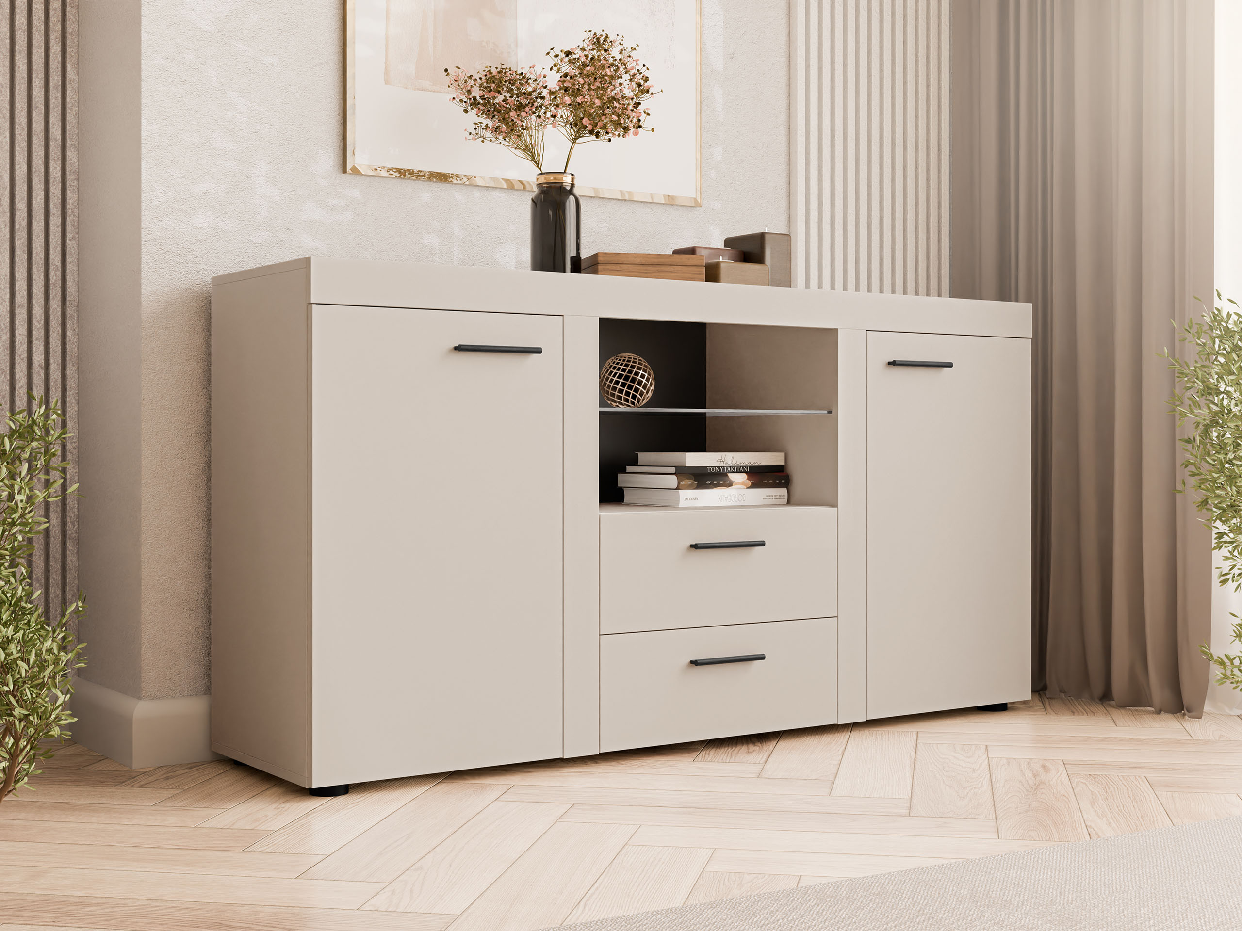 Cassettiera Univio (Beige)