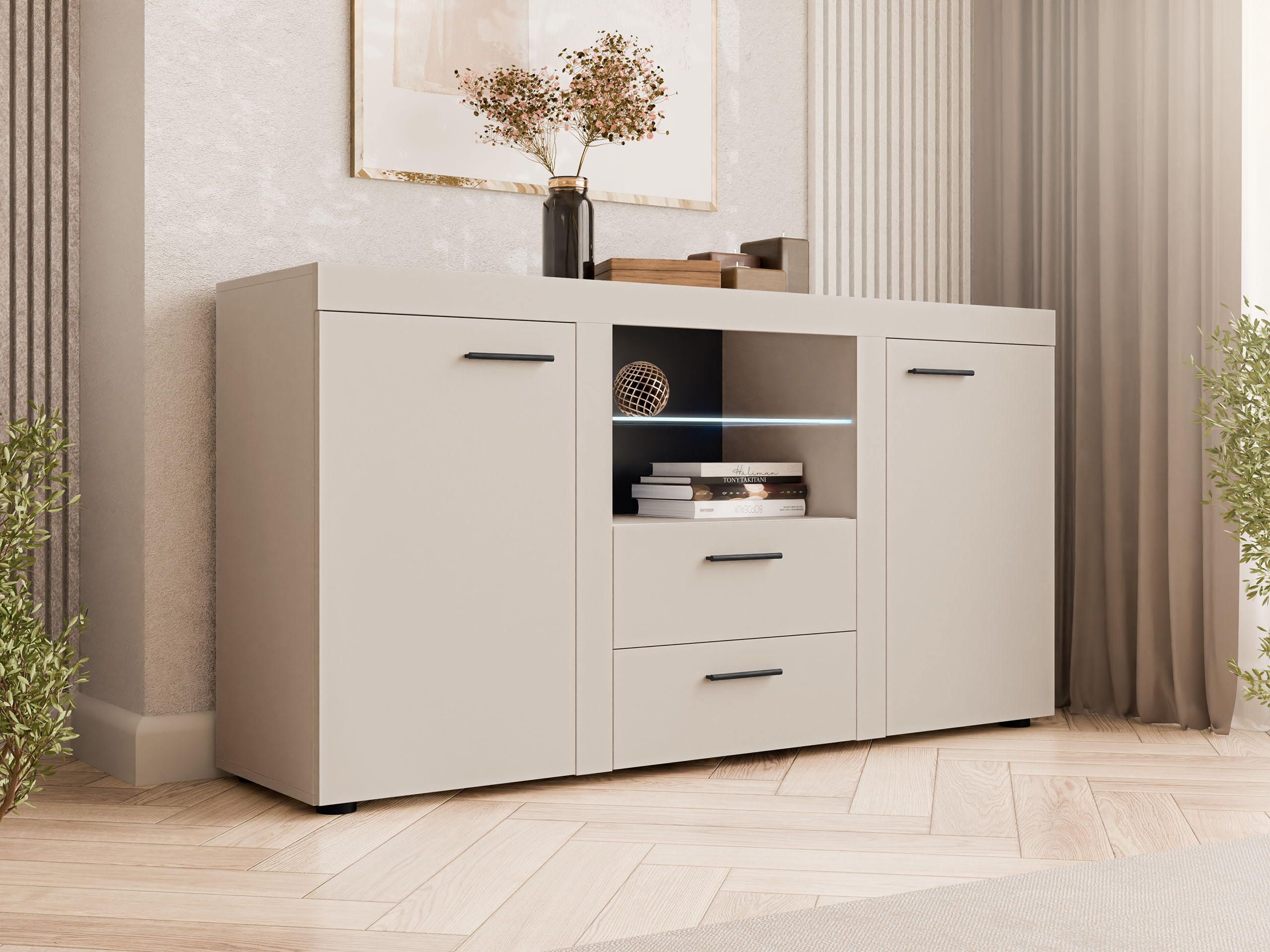 Cassettiera Univio (Beige)