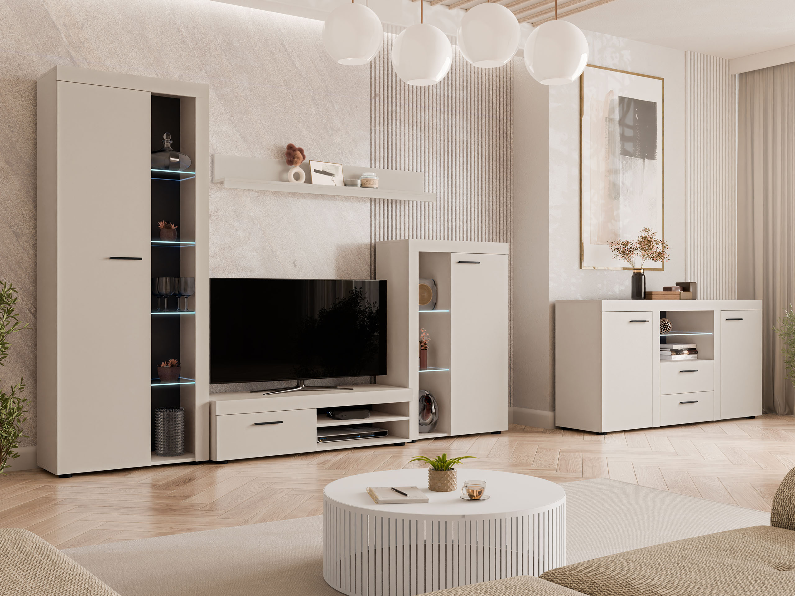 Cassettiera Univio (Beige)