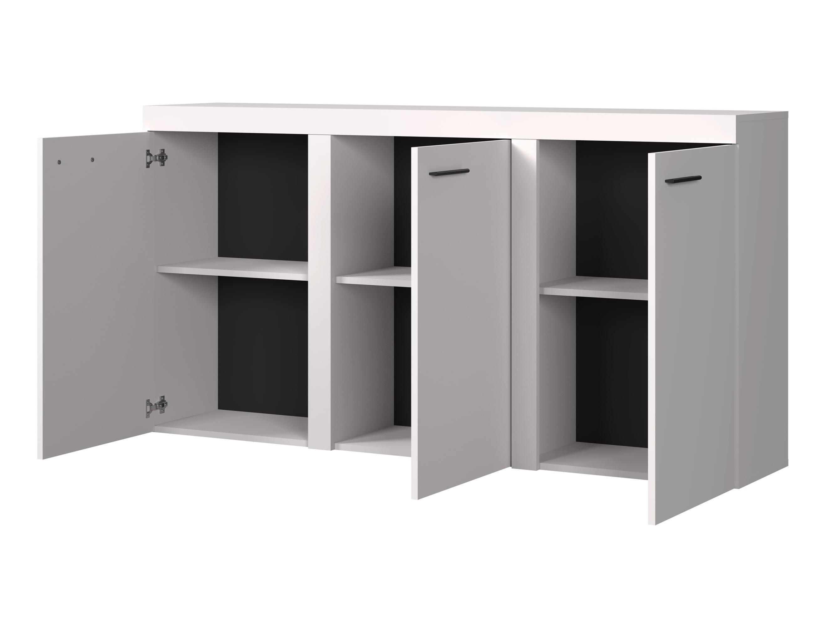 Madia Univio I (Bianco + Calcestruzzo)