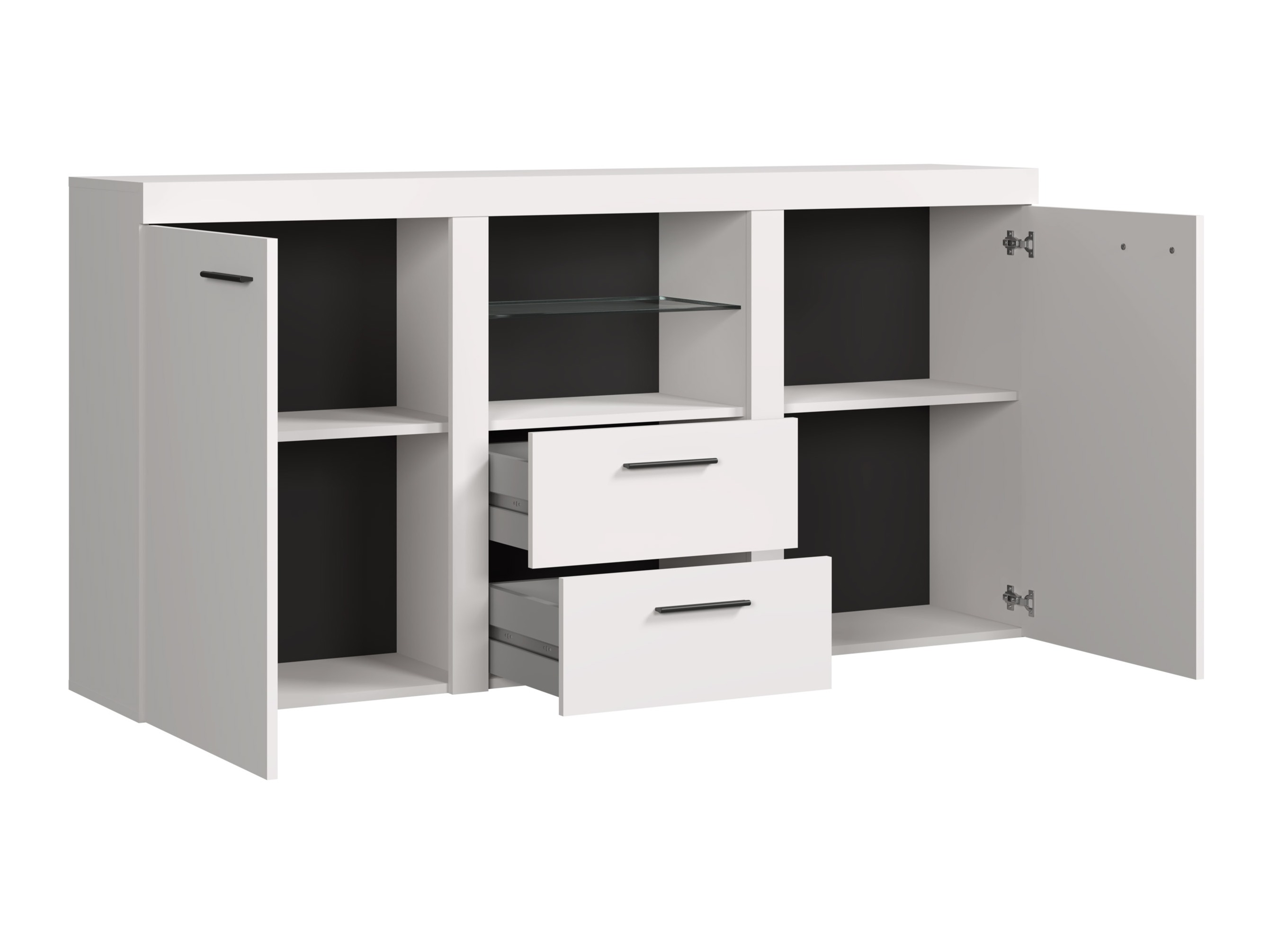 Parete attrezzata Soca I (Bianco)