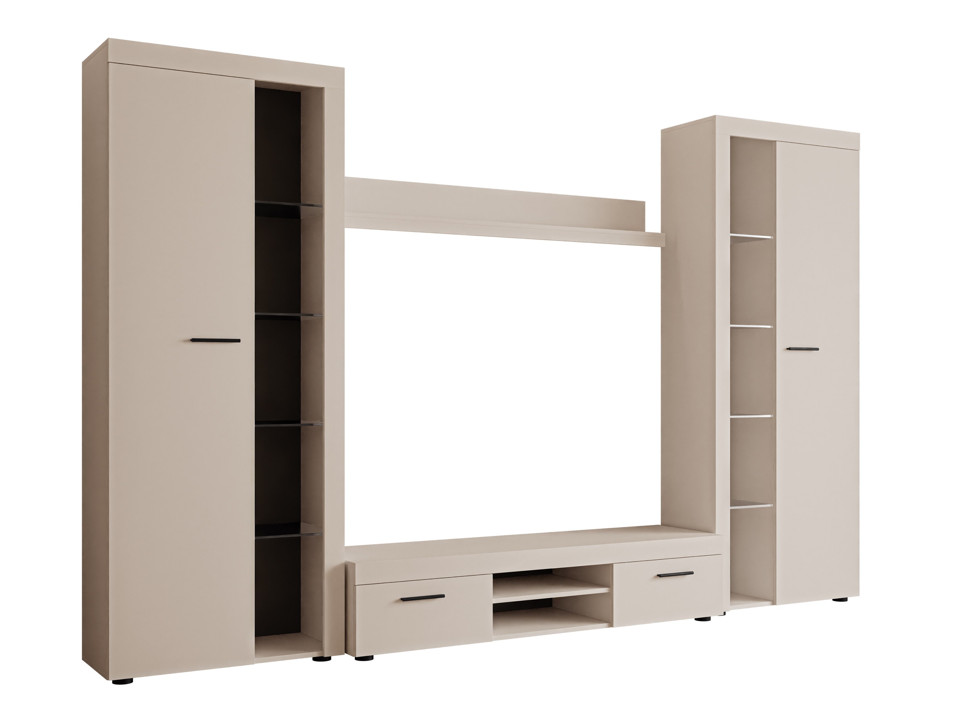 Parete attrezzata Tucson 107 (Beige)